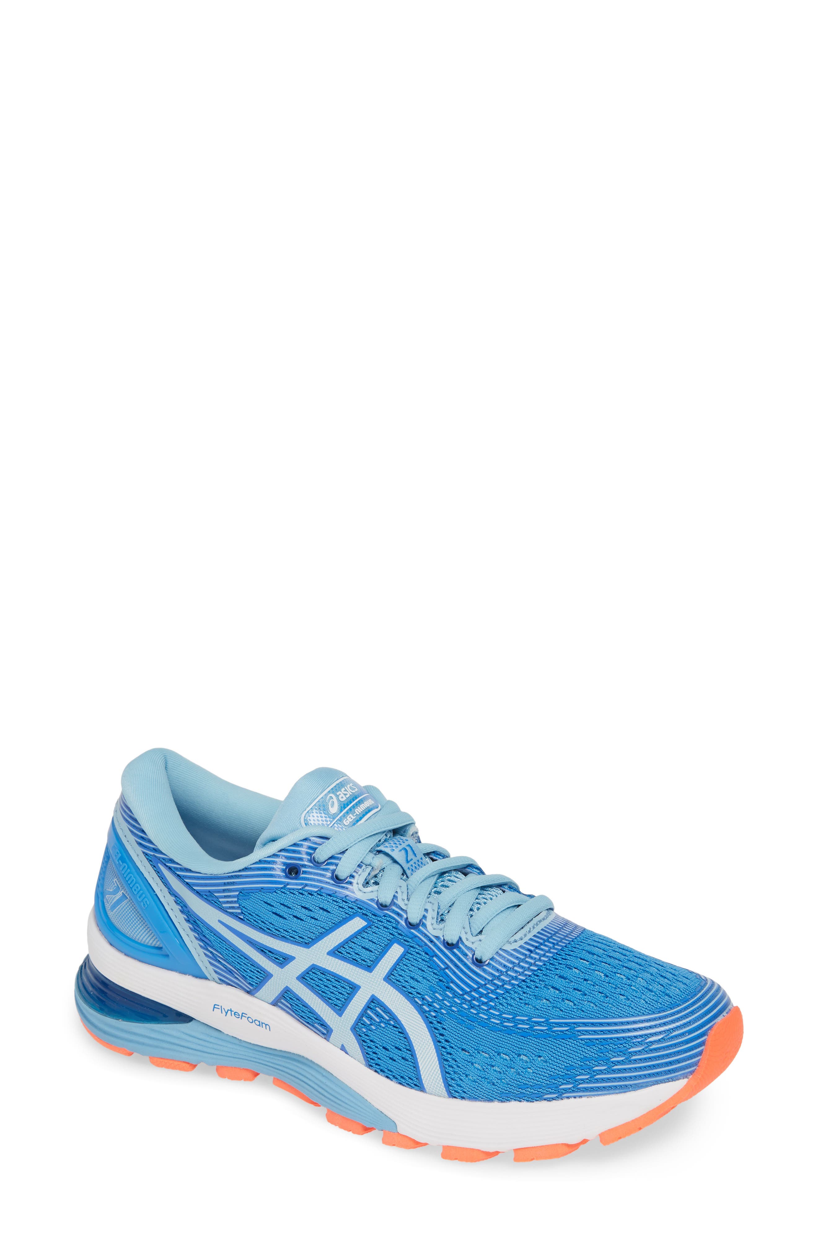 Asics Gel-Nimbus 21 Running Shoe B - Blue