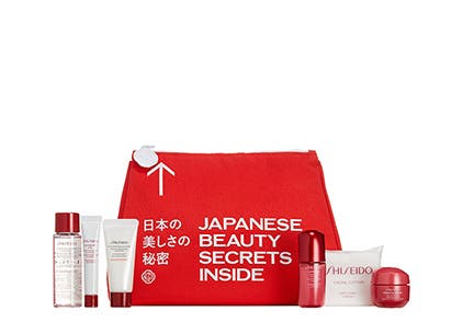 Shiseido gift with purchase.