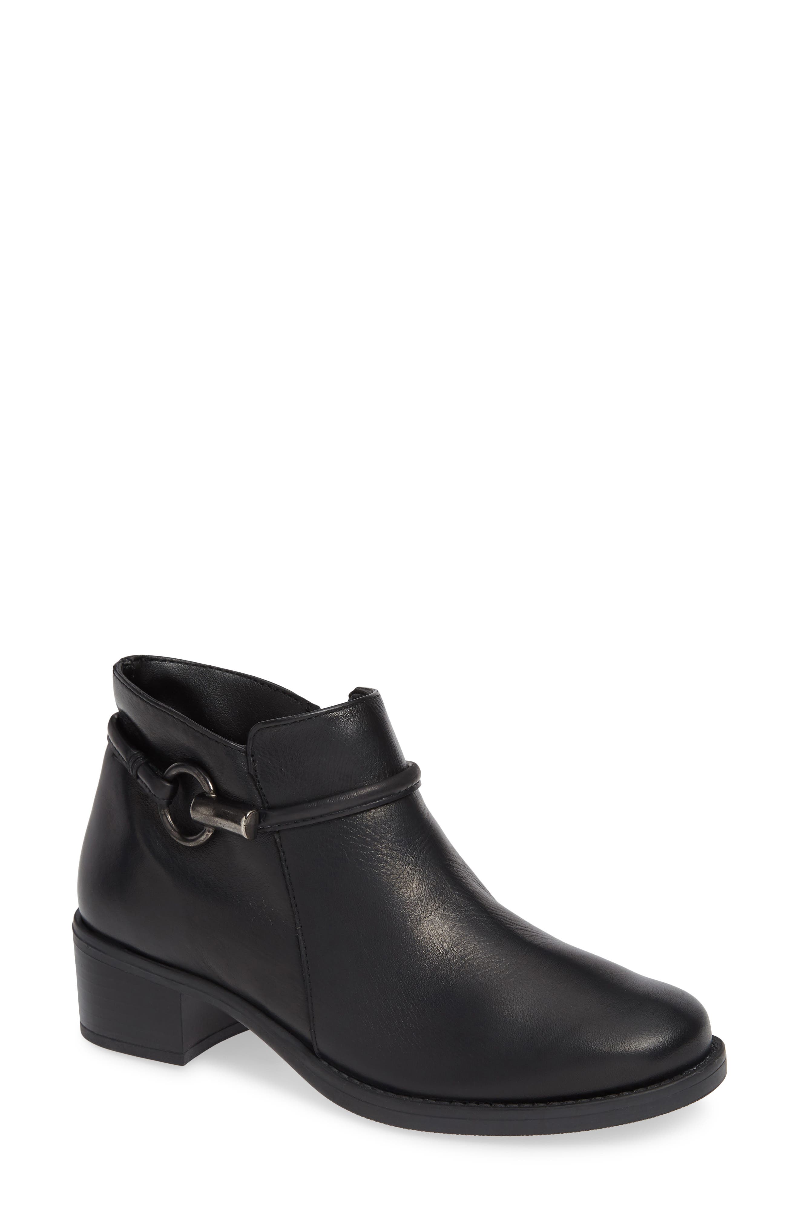 David Tate Miller Low Bootie, Black