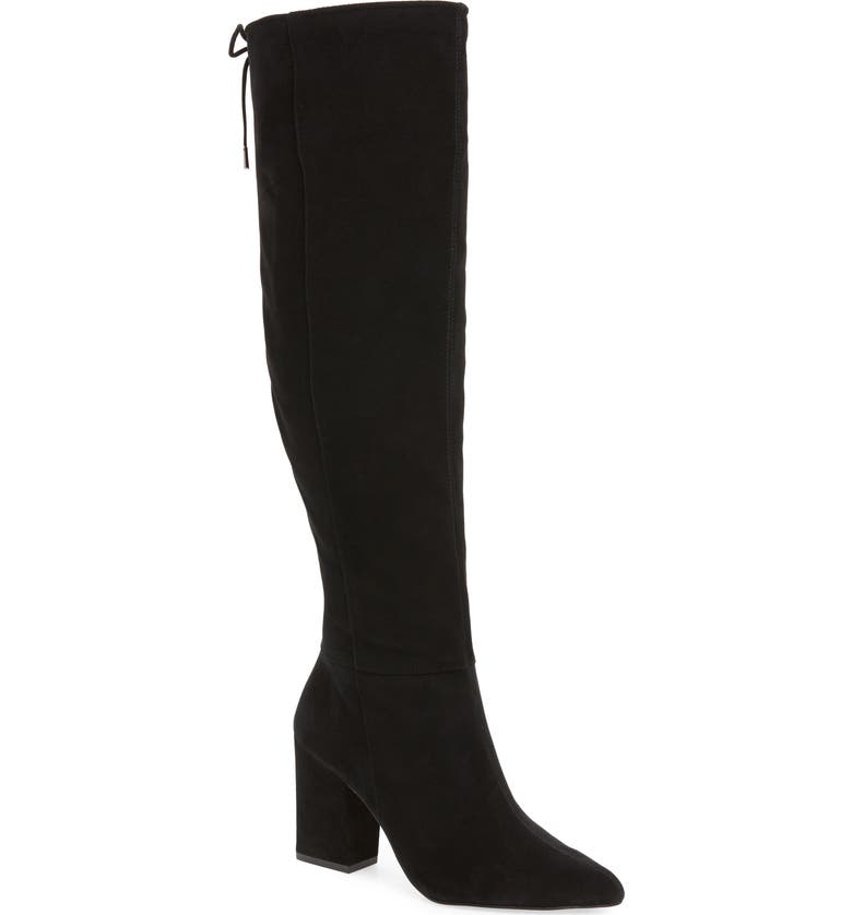Sarelia Boot,
Main,
color, BLACK SUEDE
