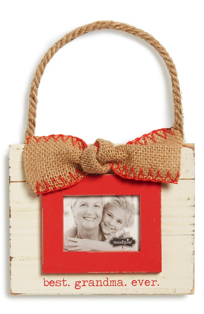 Mud Pie Best Grandma Ever Frame Ornament Nordstrom Best Grandma Ever Frame Ornament
