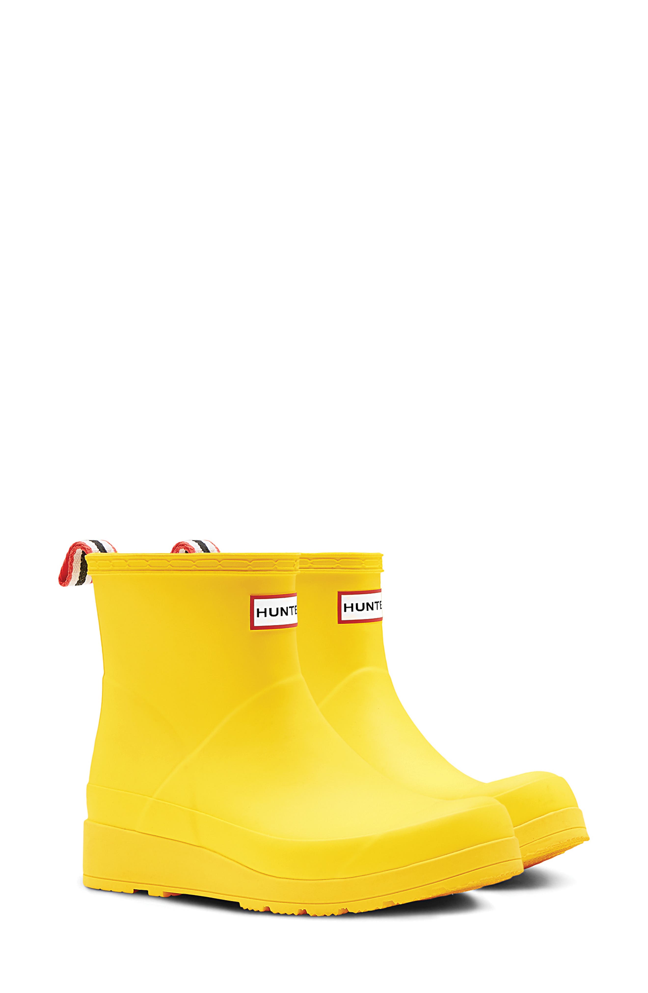 Hunter Original Play Waterproof Rain Bootie, Yellow