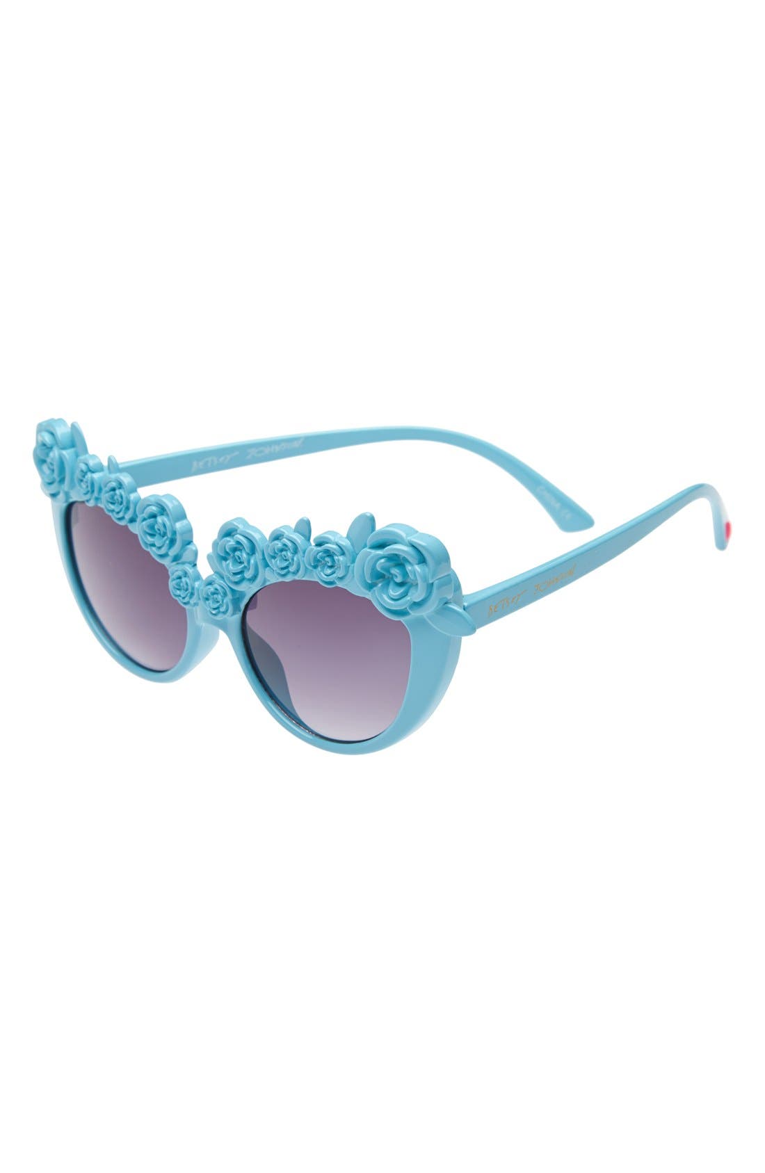 Betsey Johnson Cat Eye Sunglasses (Girls) Nordstrom