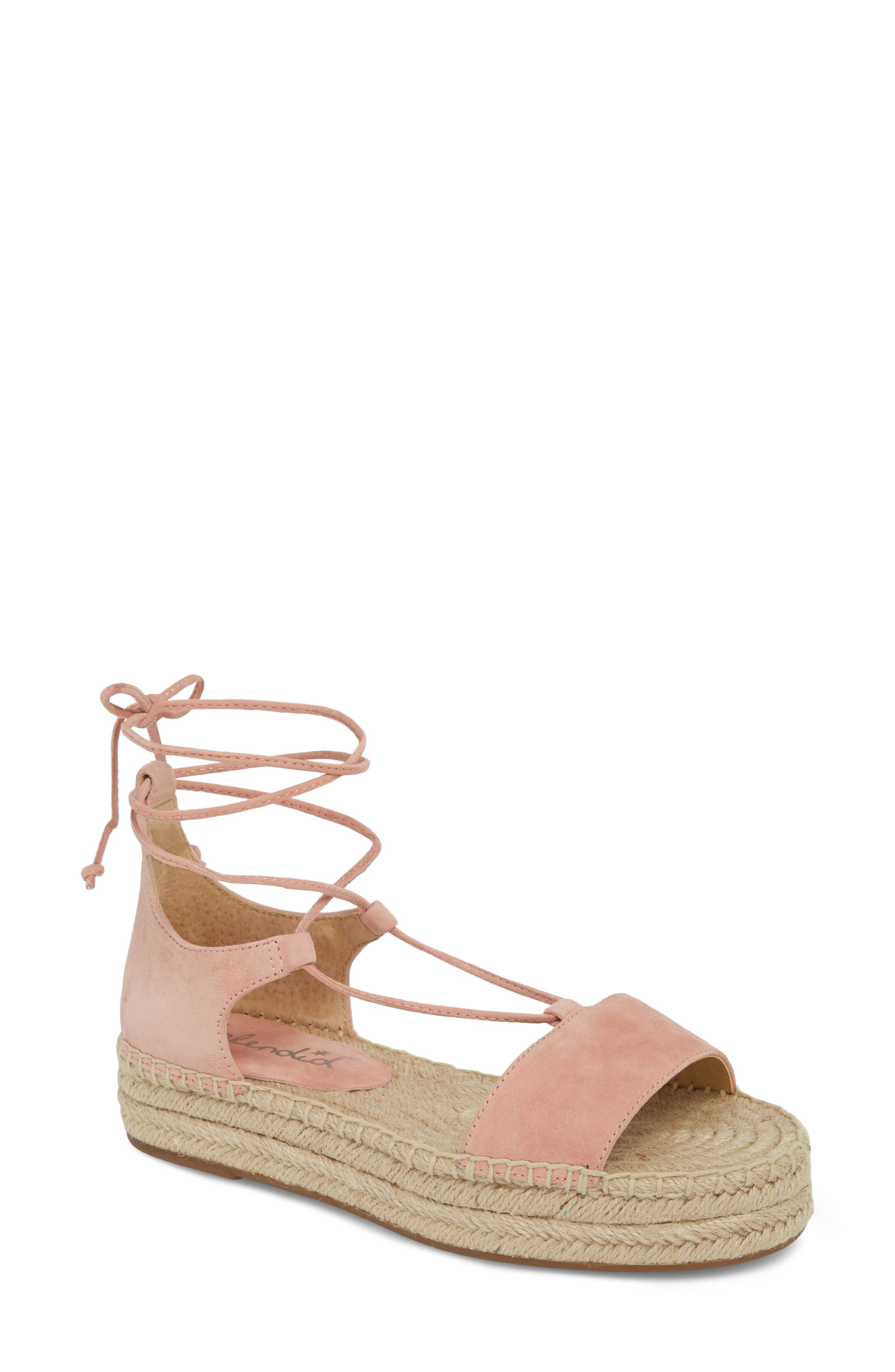 Splendid Fernanda Wraparound Platform Sandal, Pink