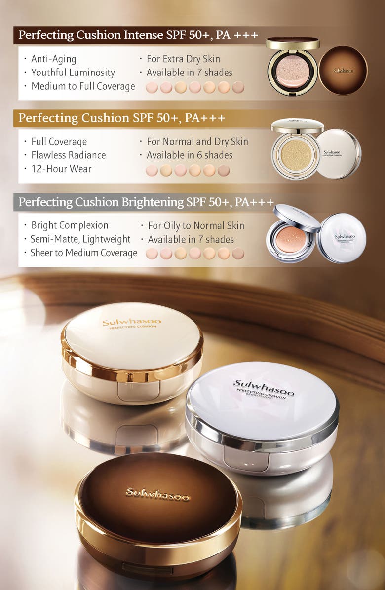 Perfecting Cushion Intense SPF 50+/PA+++,
                        Alternate,
                        color, NO 17 LIGHT BEIGE