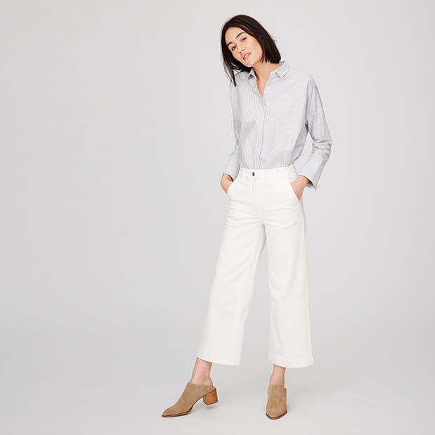 Pop-In@Nordstrom Welcomes Everlane: Women's Japanese oxford square shirt, $68.