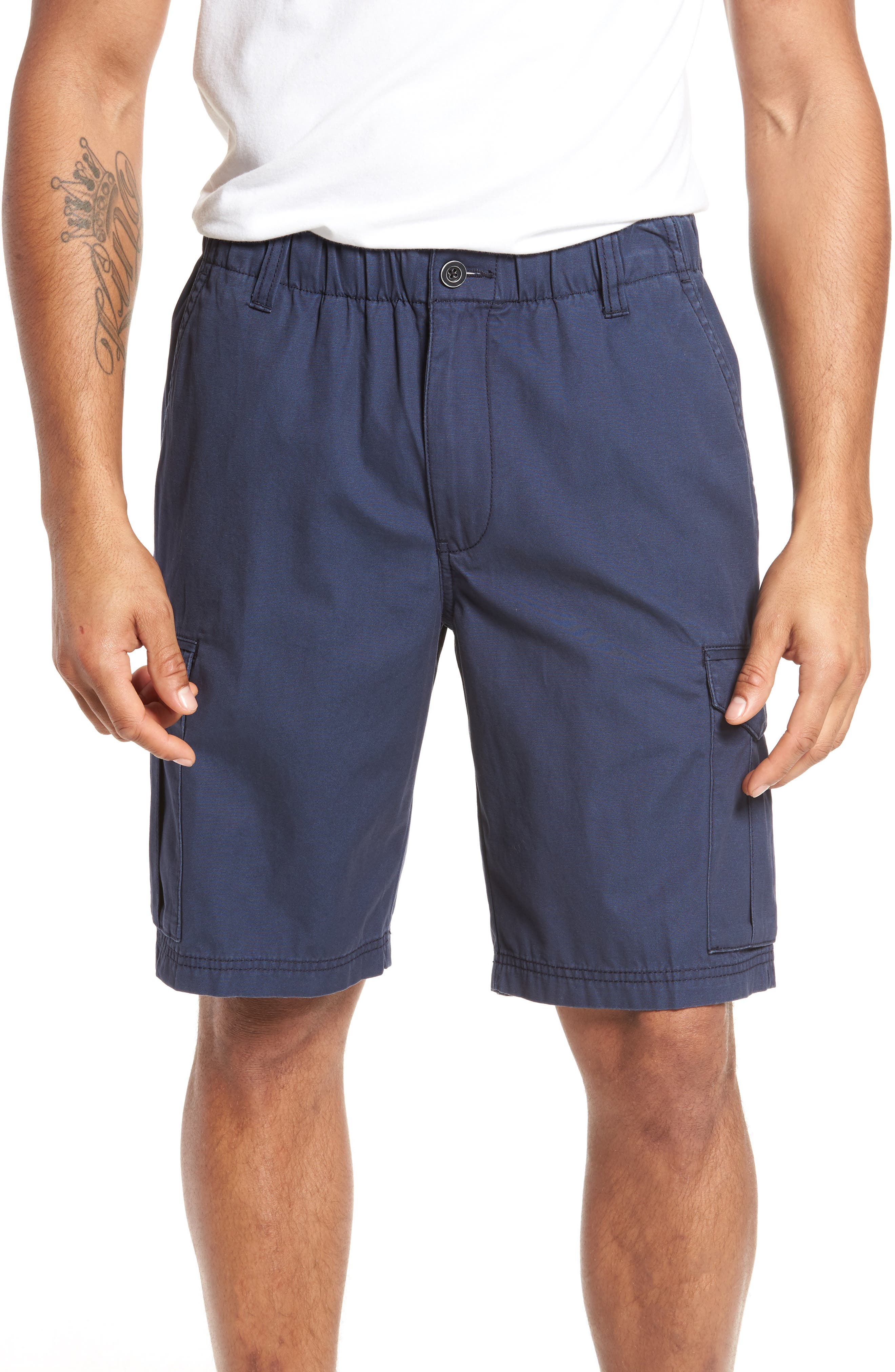 Tommy Bahama Island Survivalist Cargo Shorts, Blue