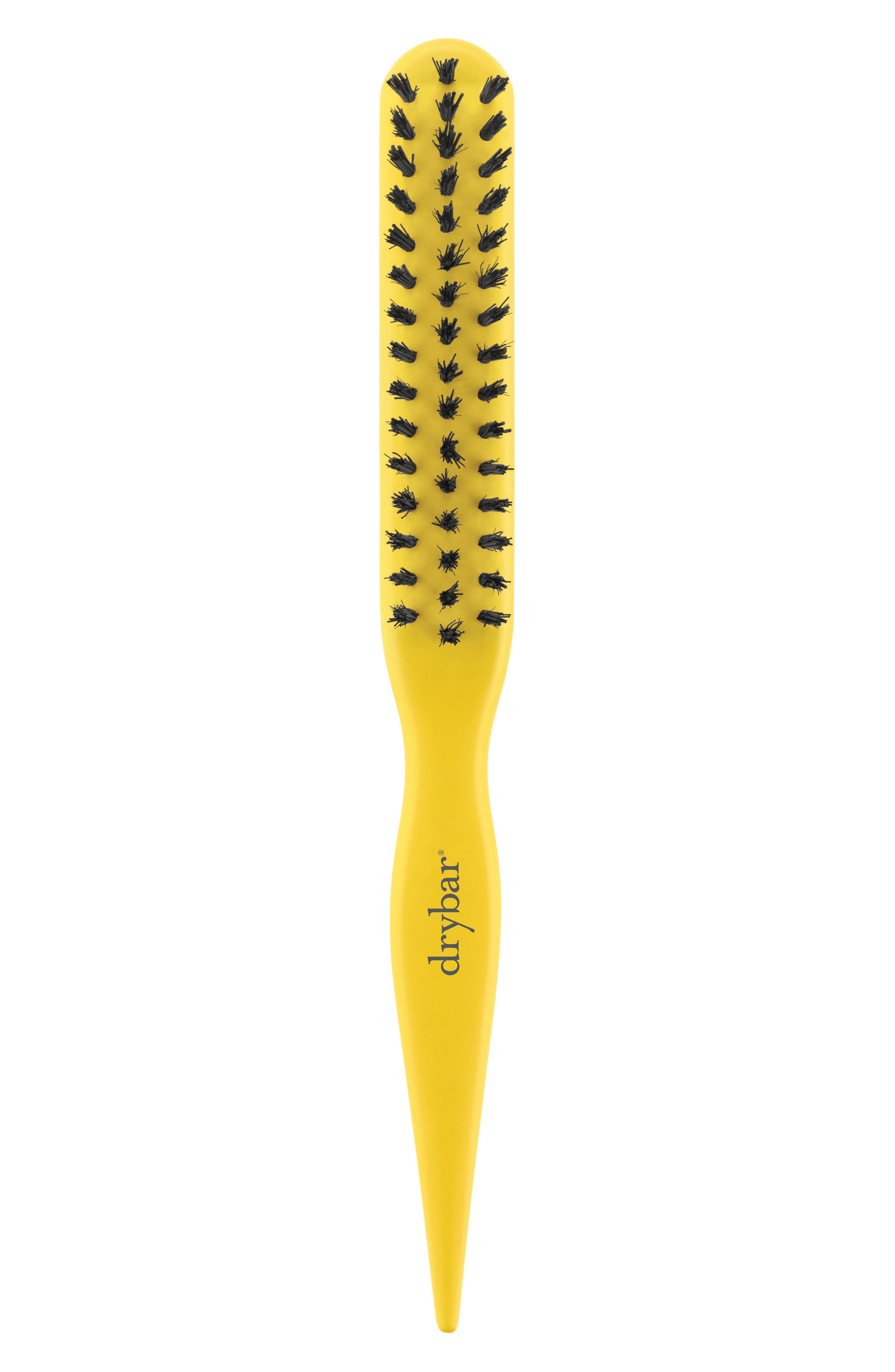 very hard Bristles yellow green plastic handle NYLON teasing