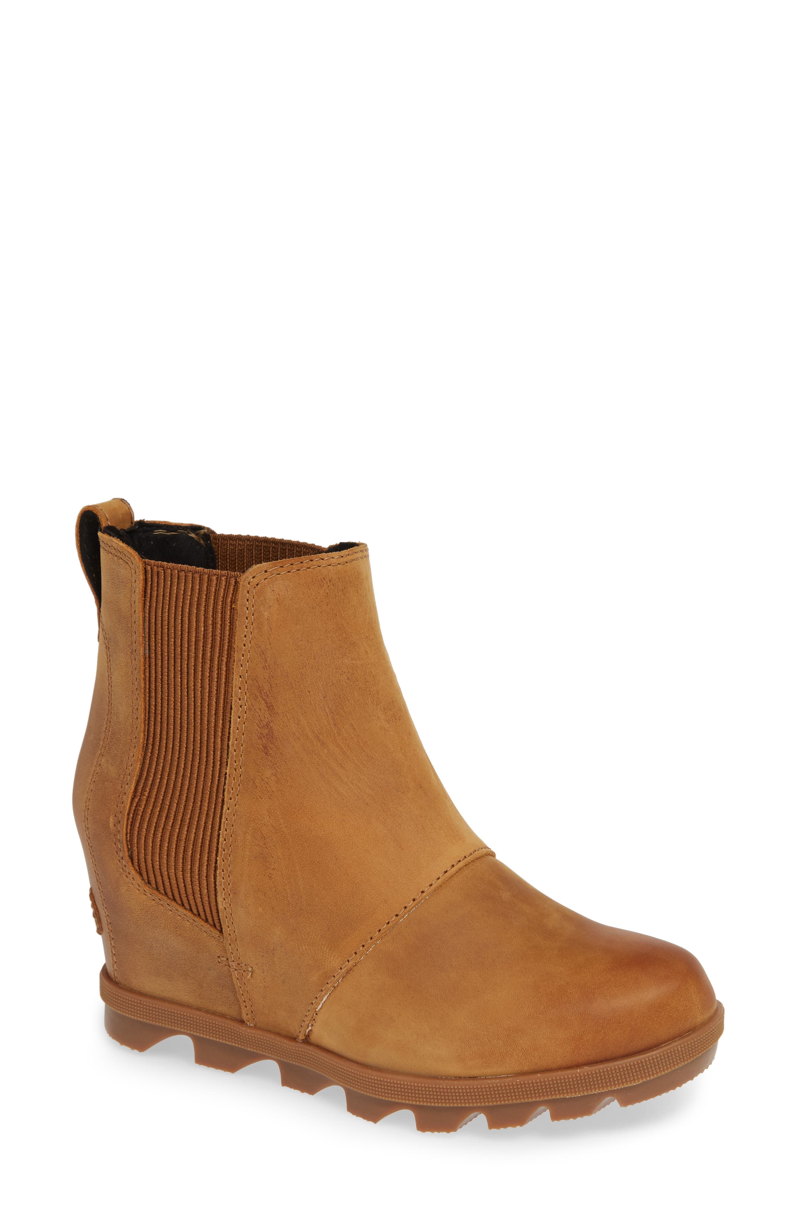 Sorel Joan Of Arctic Ii Waterproof Wedge Bootie- Brown