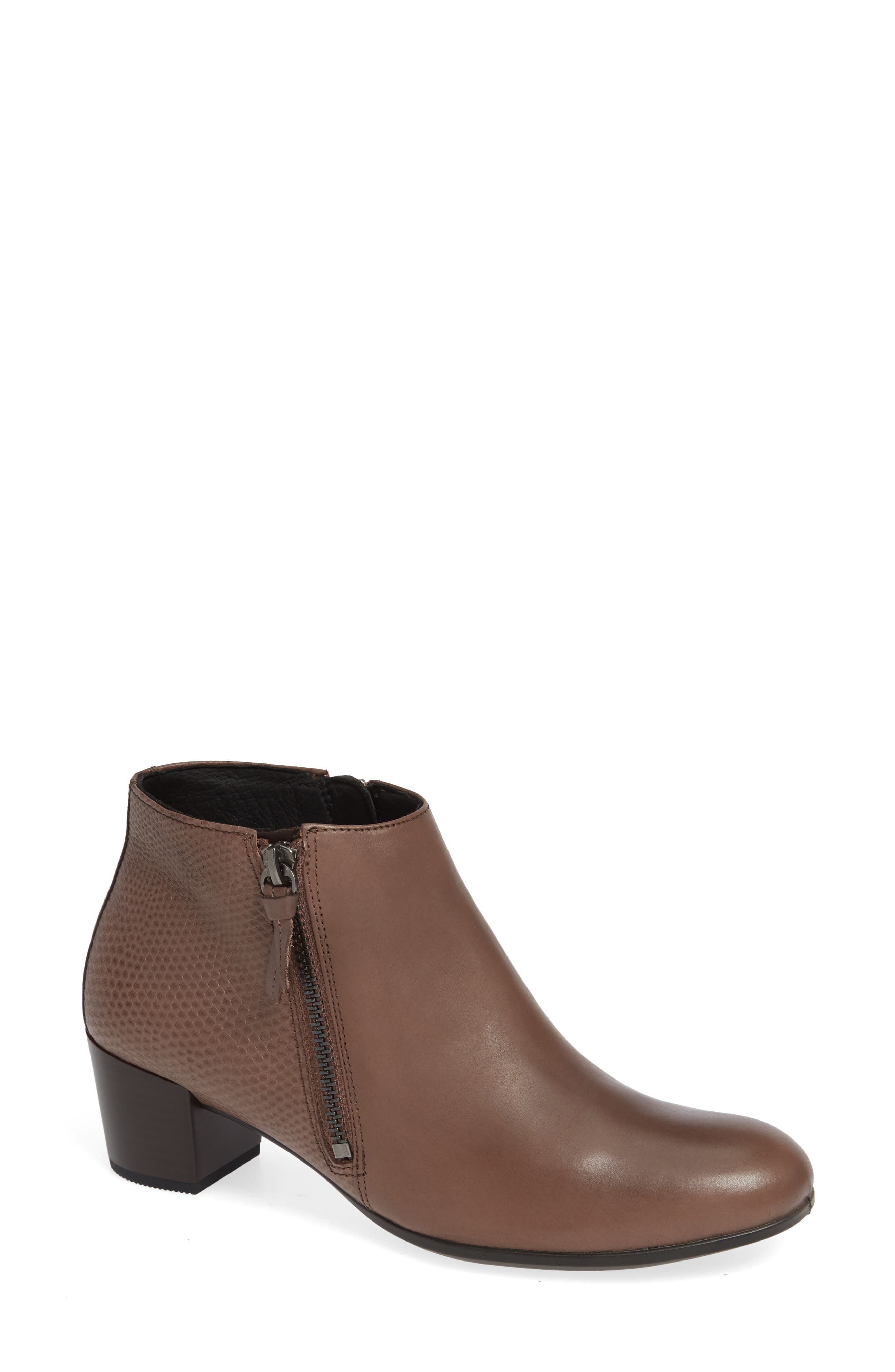 Ecco Shape 35 Ankle Bootie, Grey