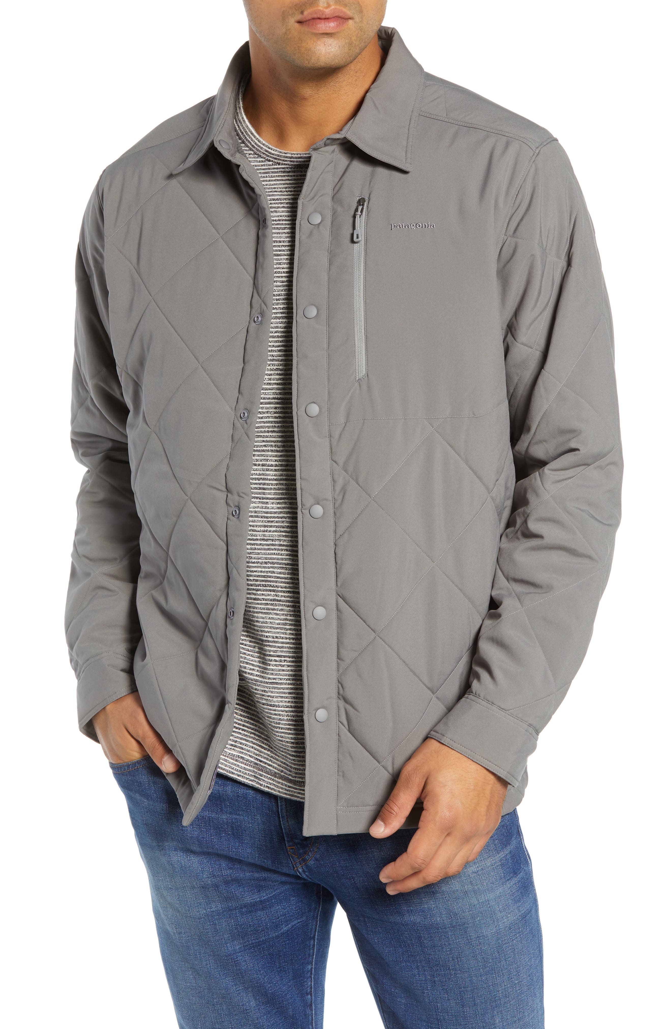 Patagonia Tough Puff Shirt Jacket, Grey