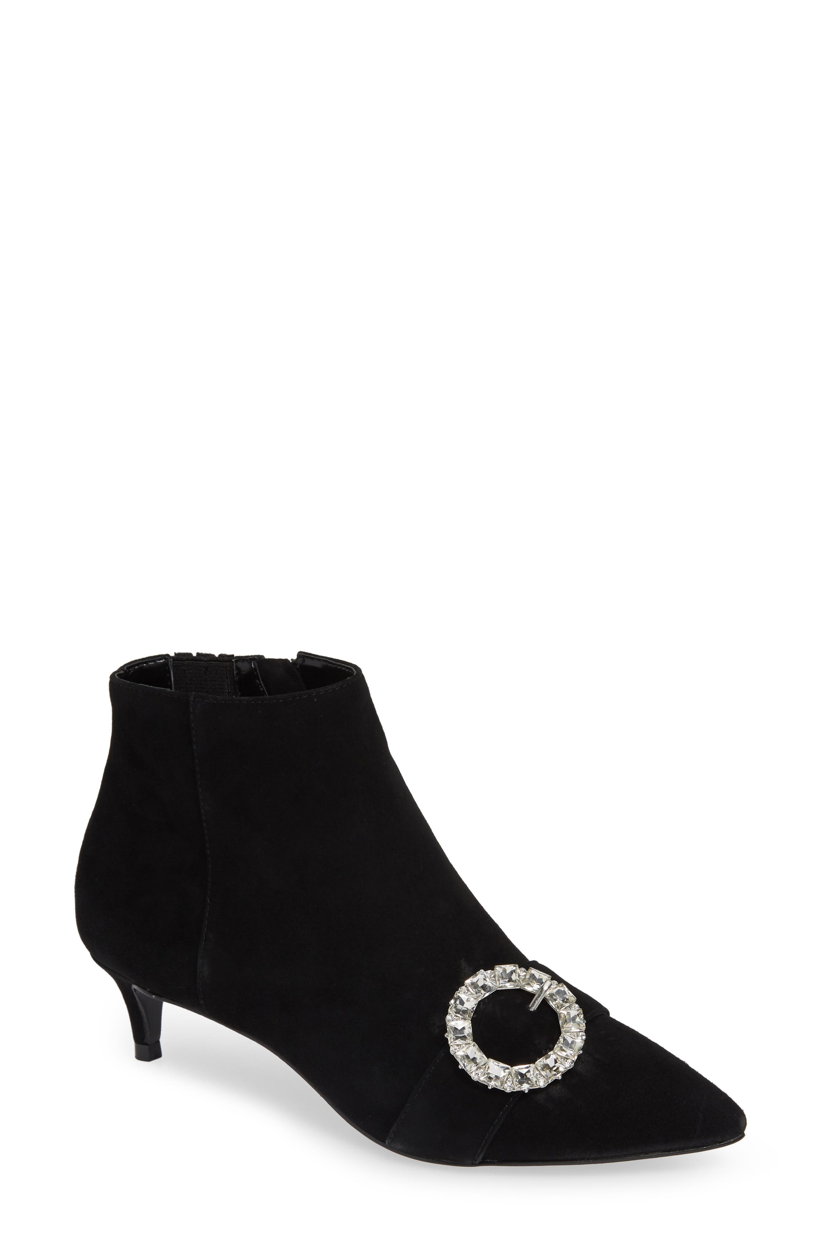 Charles David Adora Embellished Bootie- Black