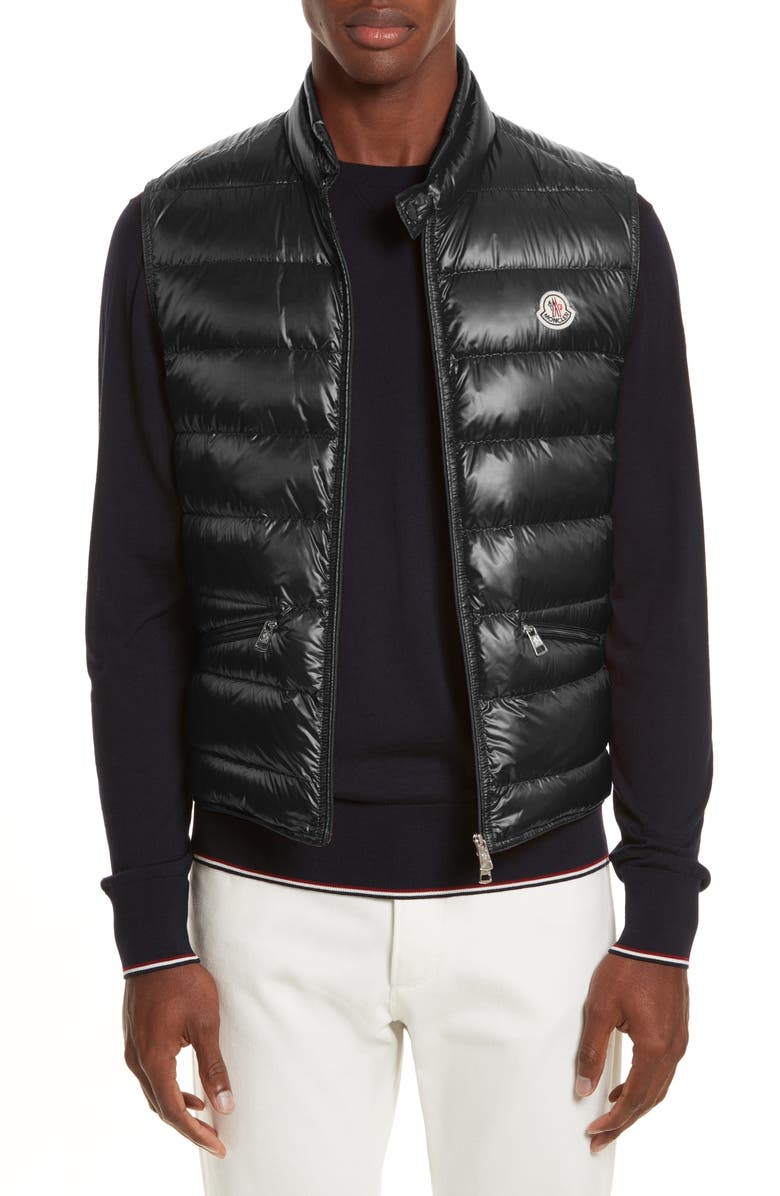 moncler black down gui vest moncler black down gui vest