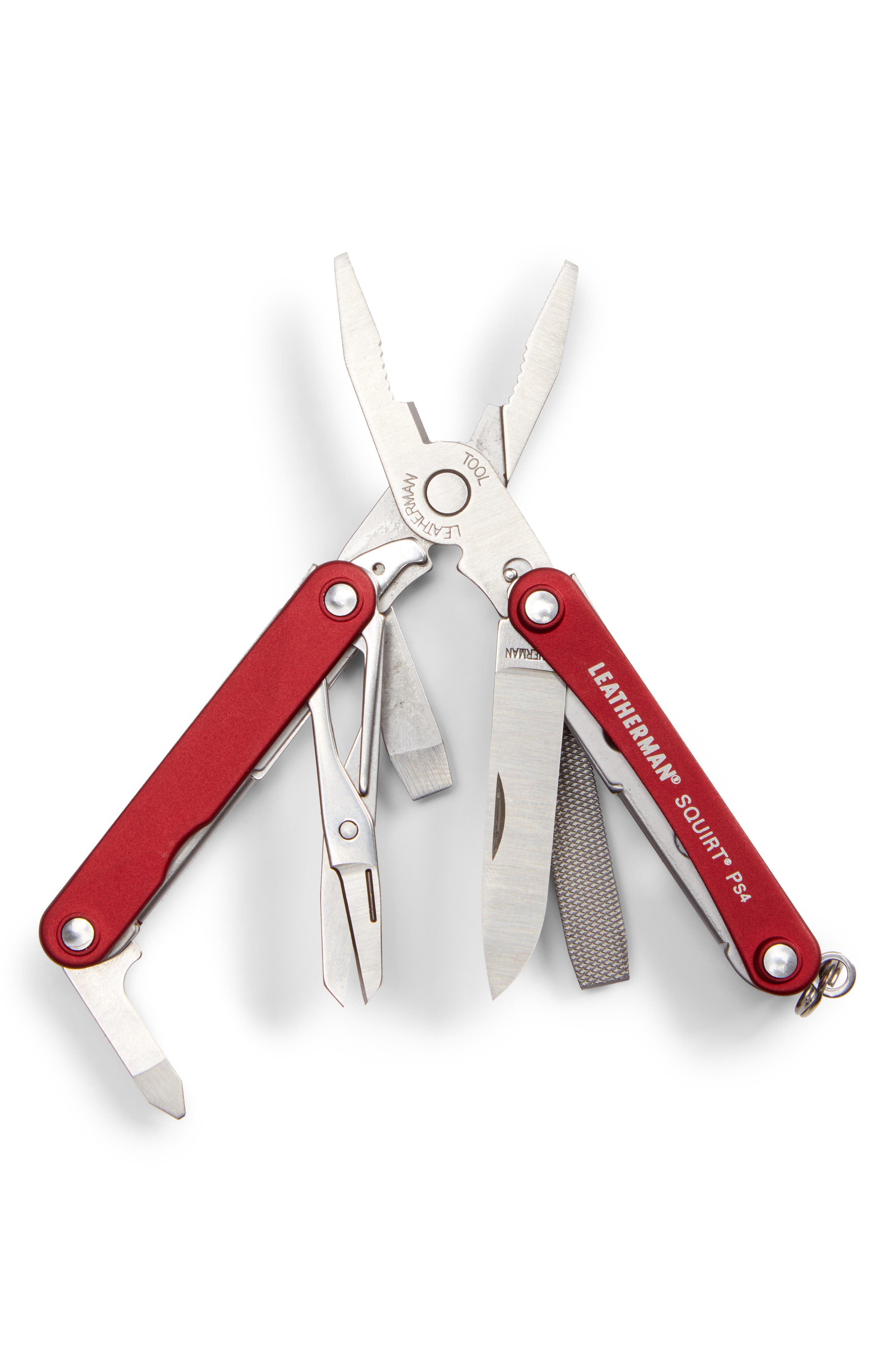 UPC 037447122415 product image for Leatherman Squirt Ps4 Multi Tool, Size One Size - Red | upcitemdb.com