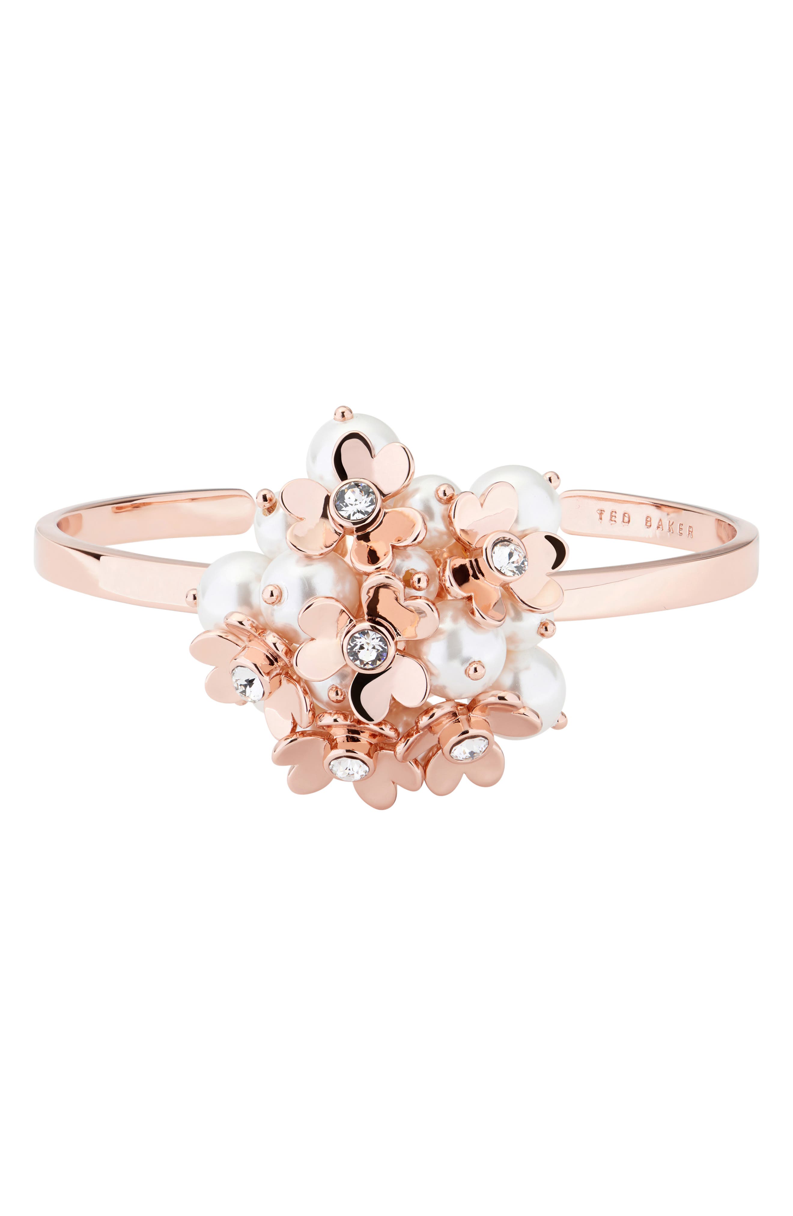 Ted Baker London Hateya Heart Blossom Cuff