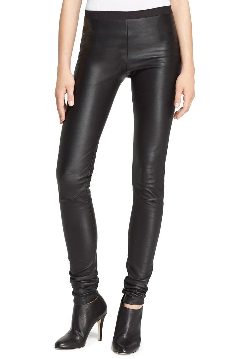Rick Owens Stretch Leather Leggings | Nordstrom