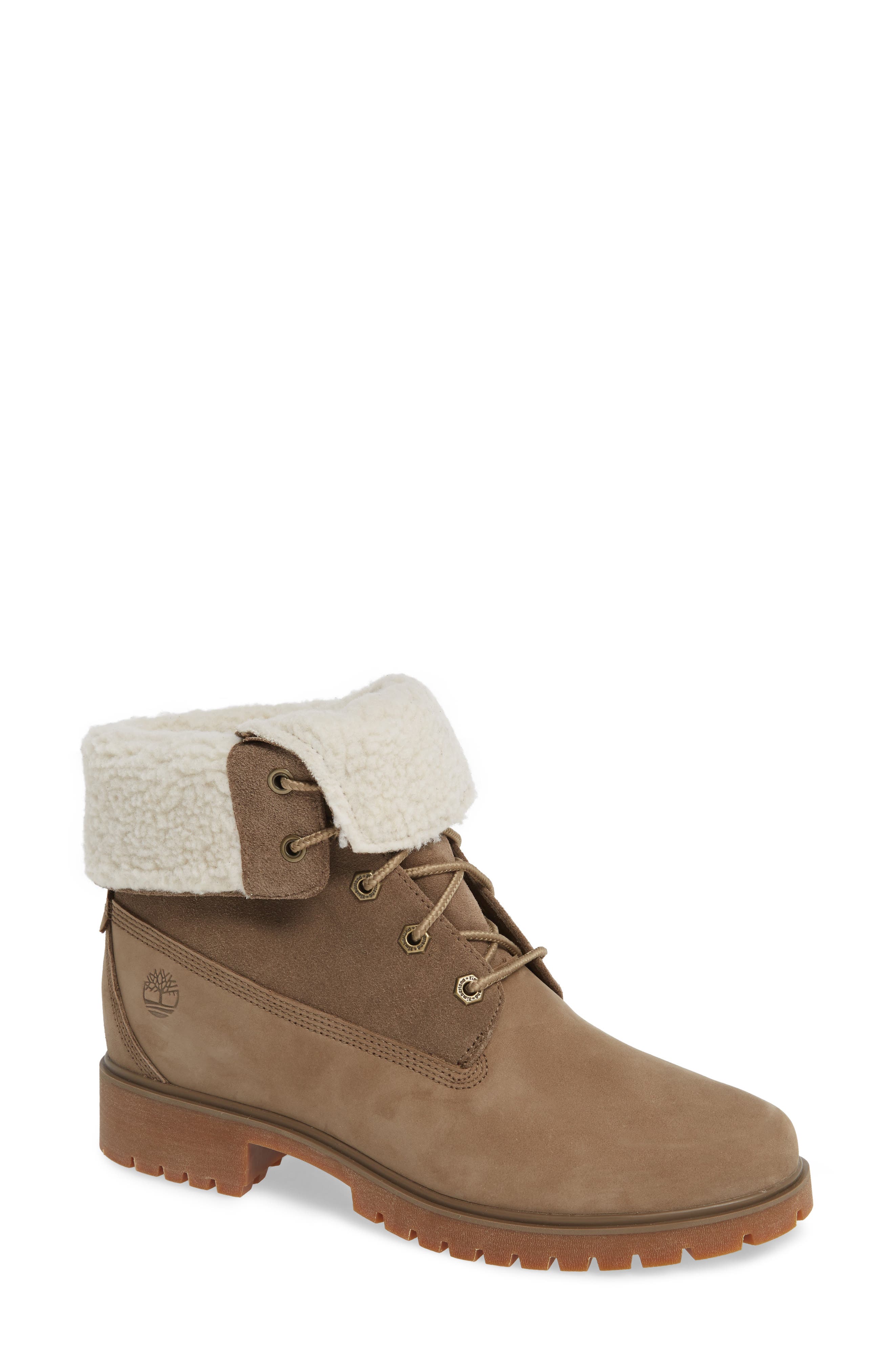 Timberland Jayne Waterproof Bootie- Beige