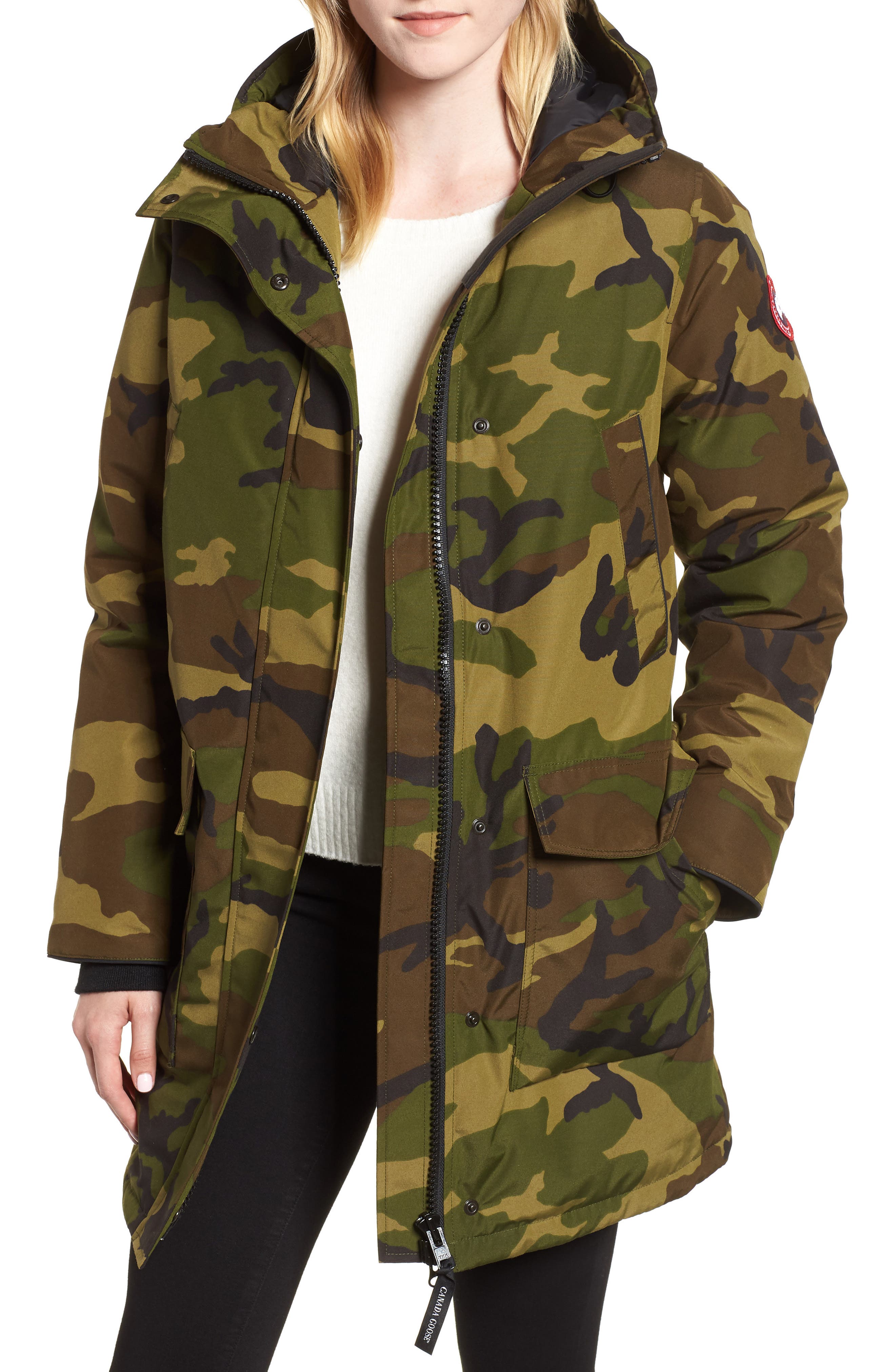 Canada Goose Canmore 625 Fill Power Down Parka, (0) - Green