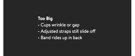Too big