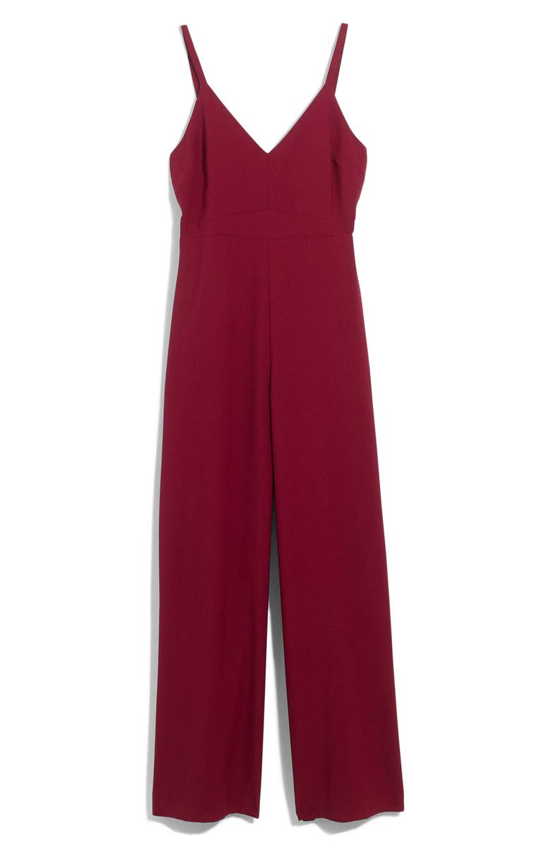 Spring Colors Jester Red Jumpsuit