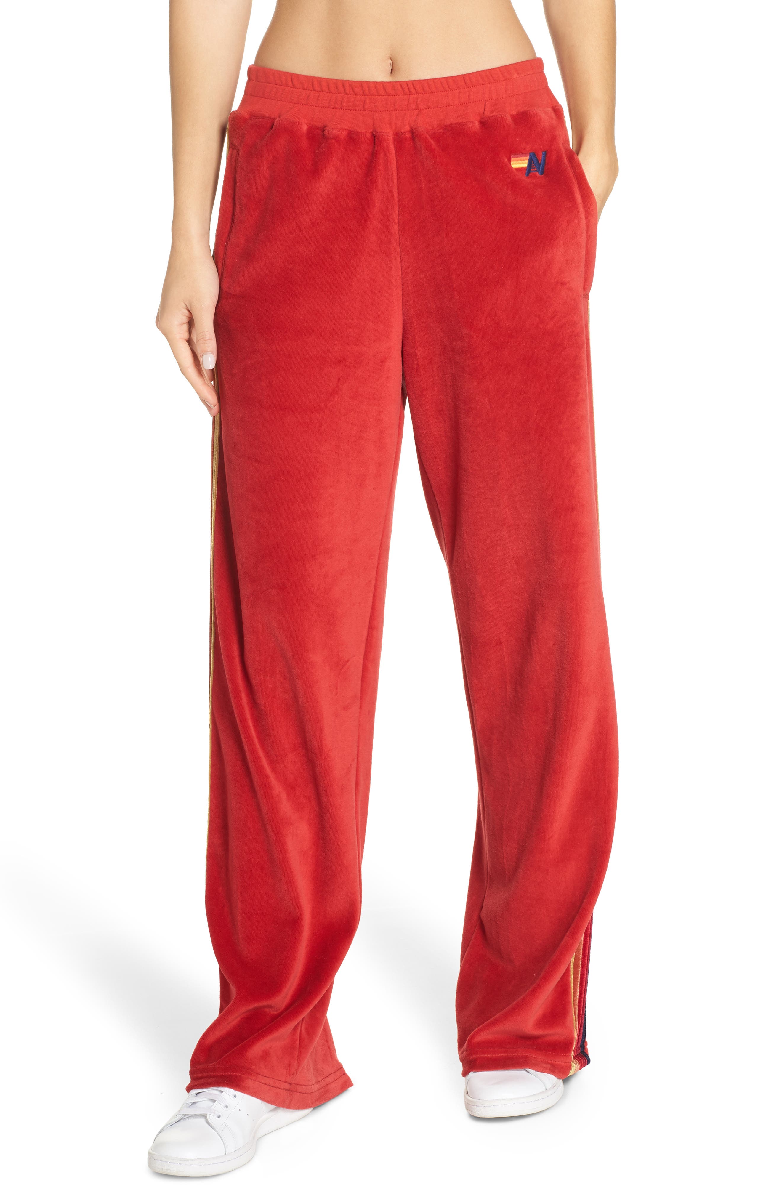 Women's Aviator Nation Velour Sweatpants Women's Aviator Nation Velour Sweatpants