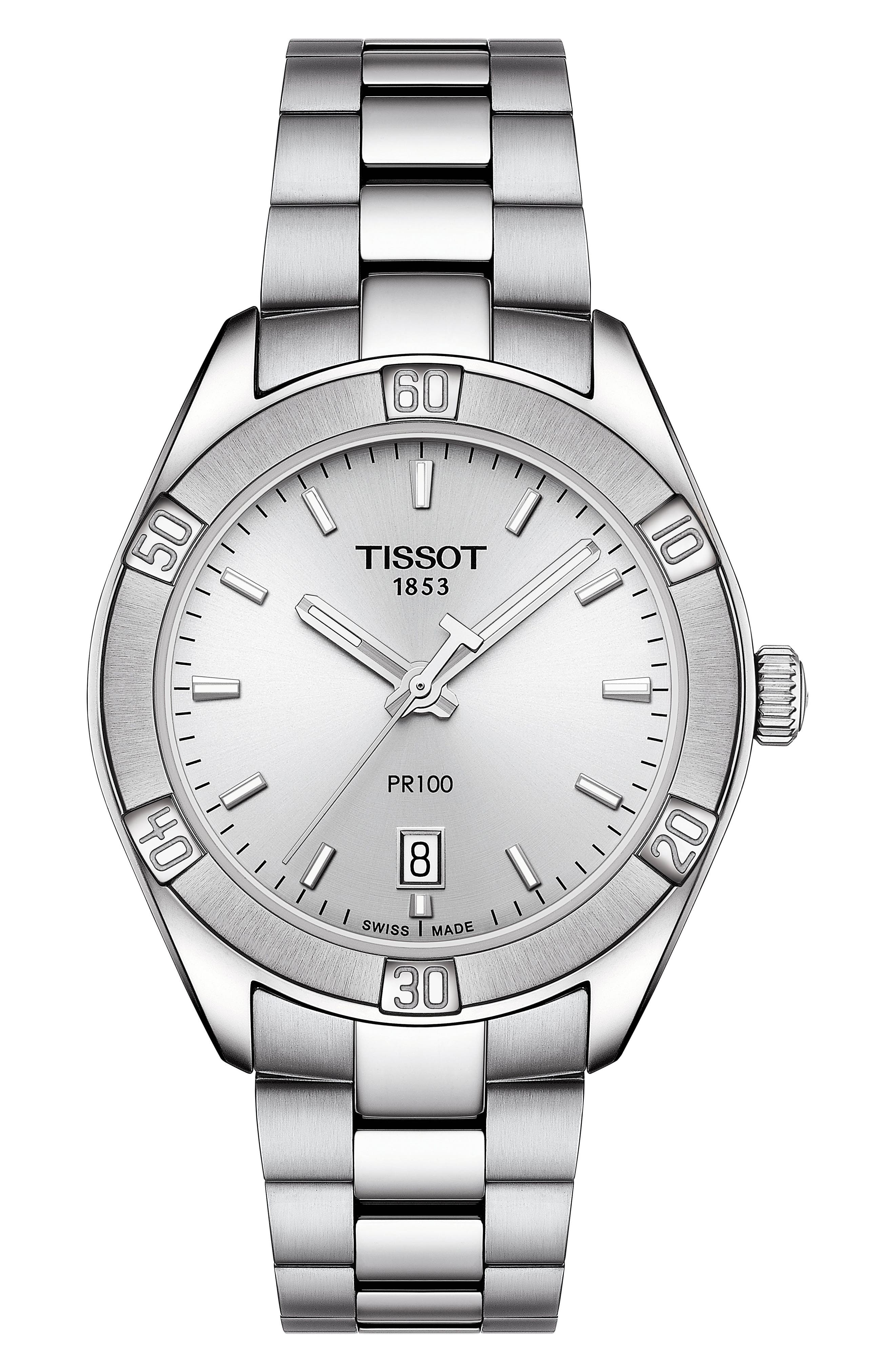Tissot Pr 100 Sport Chic Bracelet Watch,