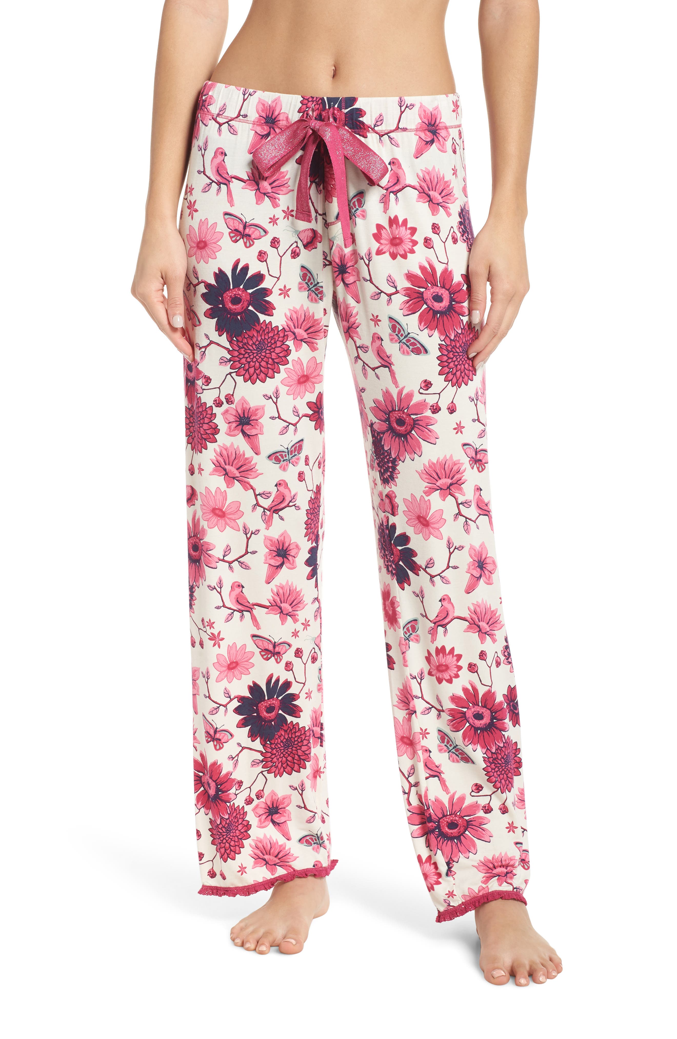 Hatley Cozy Pajama Pants, Ivory