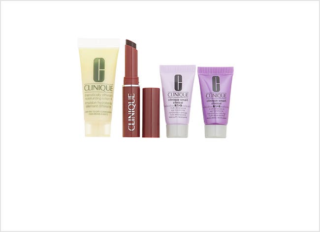 Clinique gift with purchase.