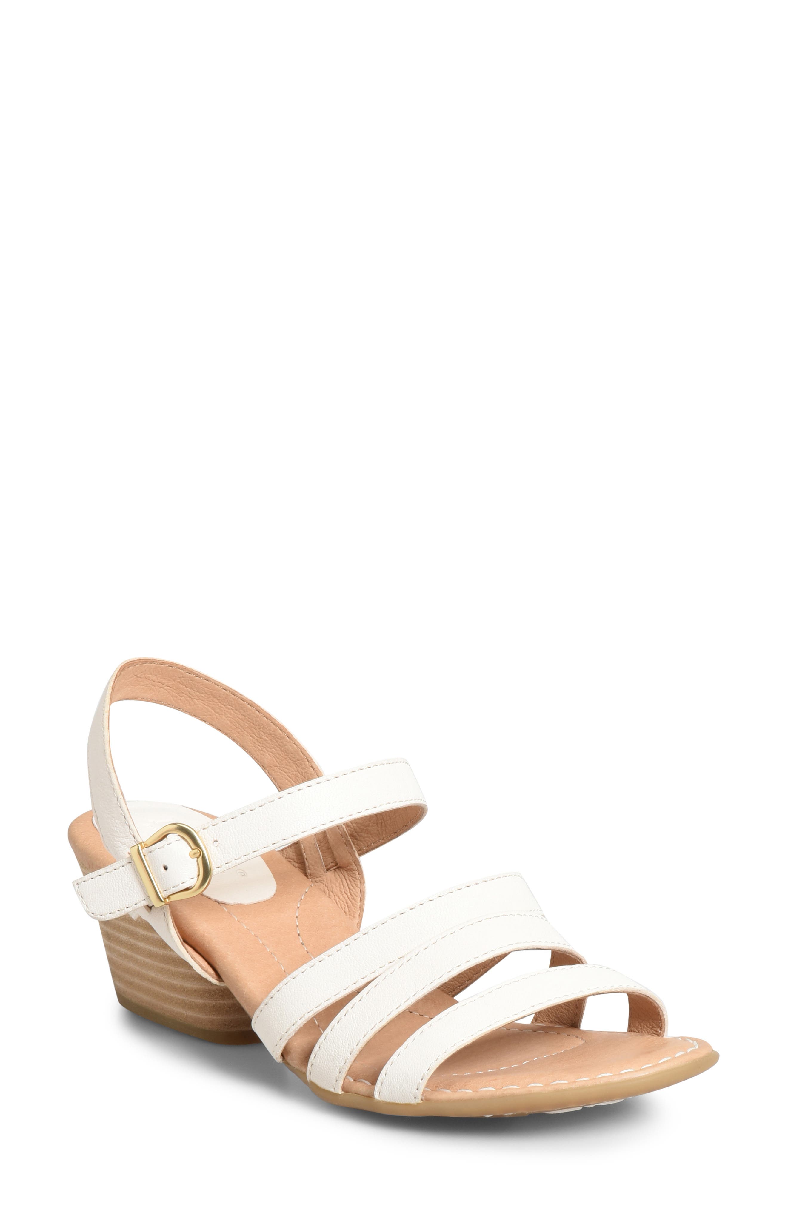 B?rn Lasal Sandal, White