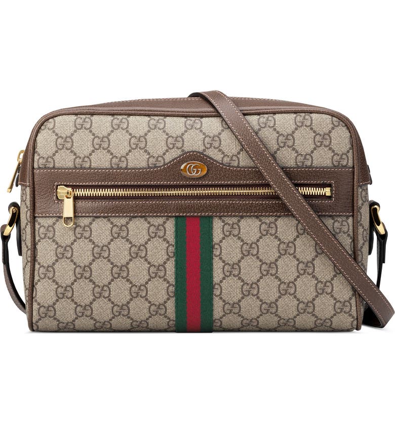 Gucci Ophidia Gg Supreme Canvas Crossbody Bag Nordstrom Ophidia Gg Supreme Canvas Crossbody Bag Main