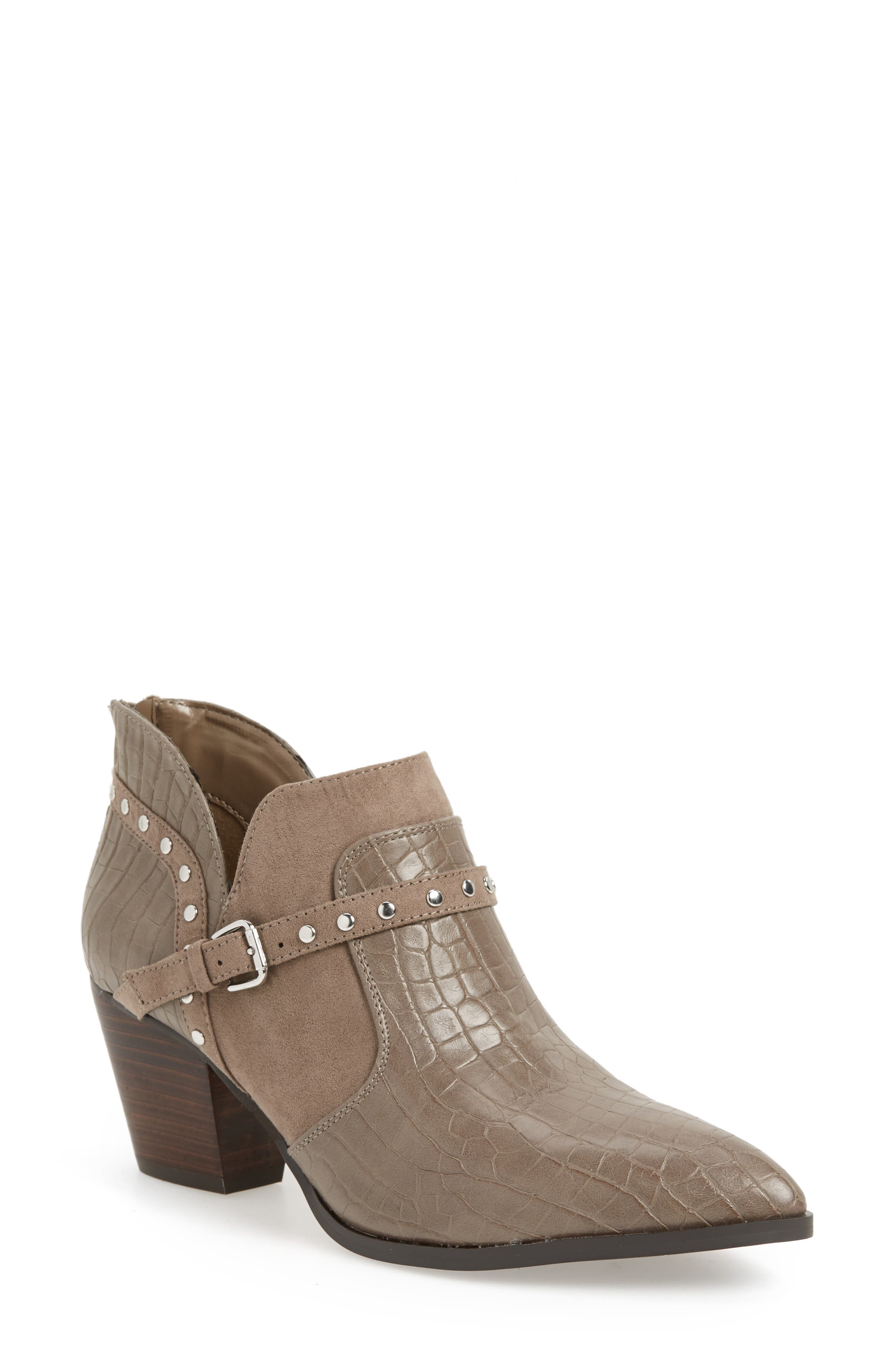 Bella Vita Elody Ii Pointy Toe Bootie, Grey