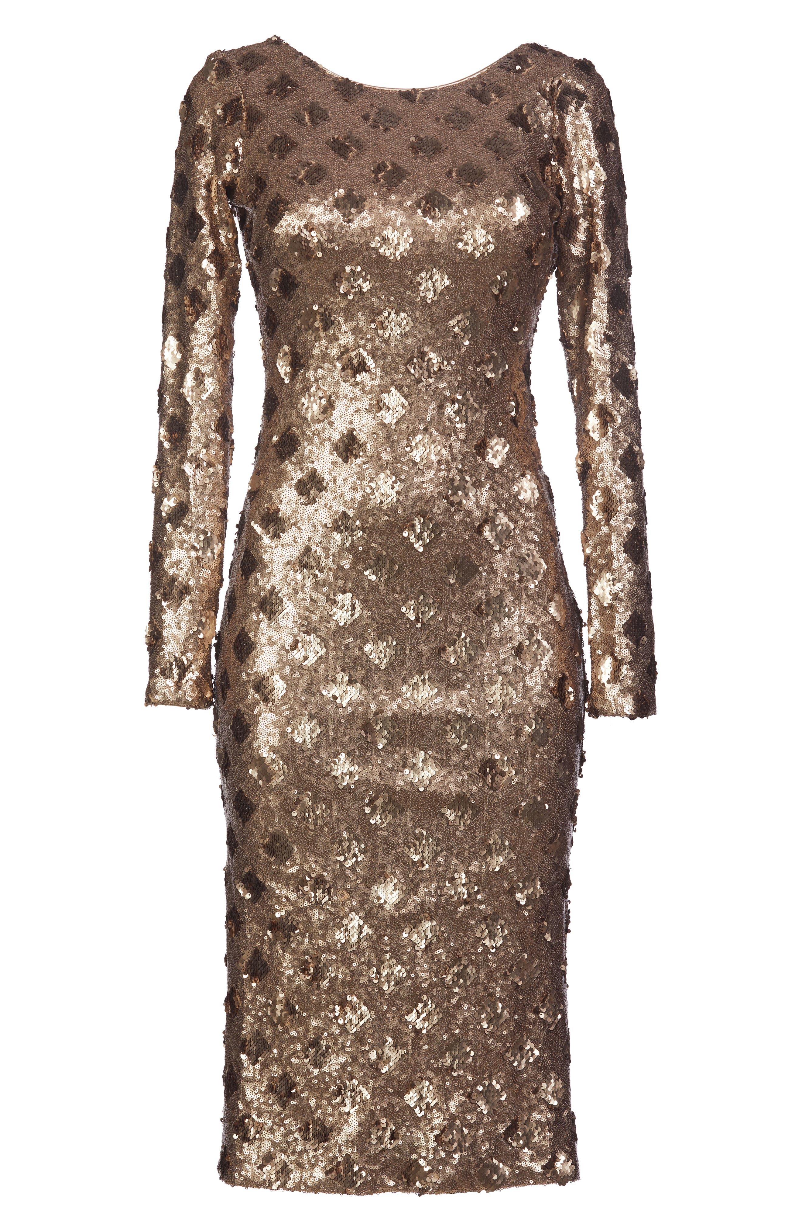 Dress the Population Emery Sequin Sheath Dress | Nordstrom