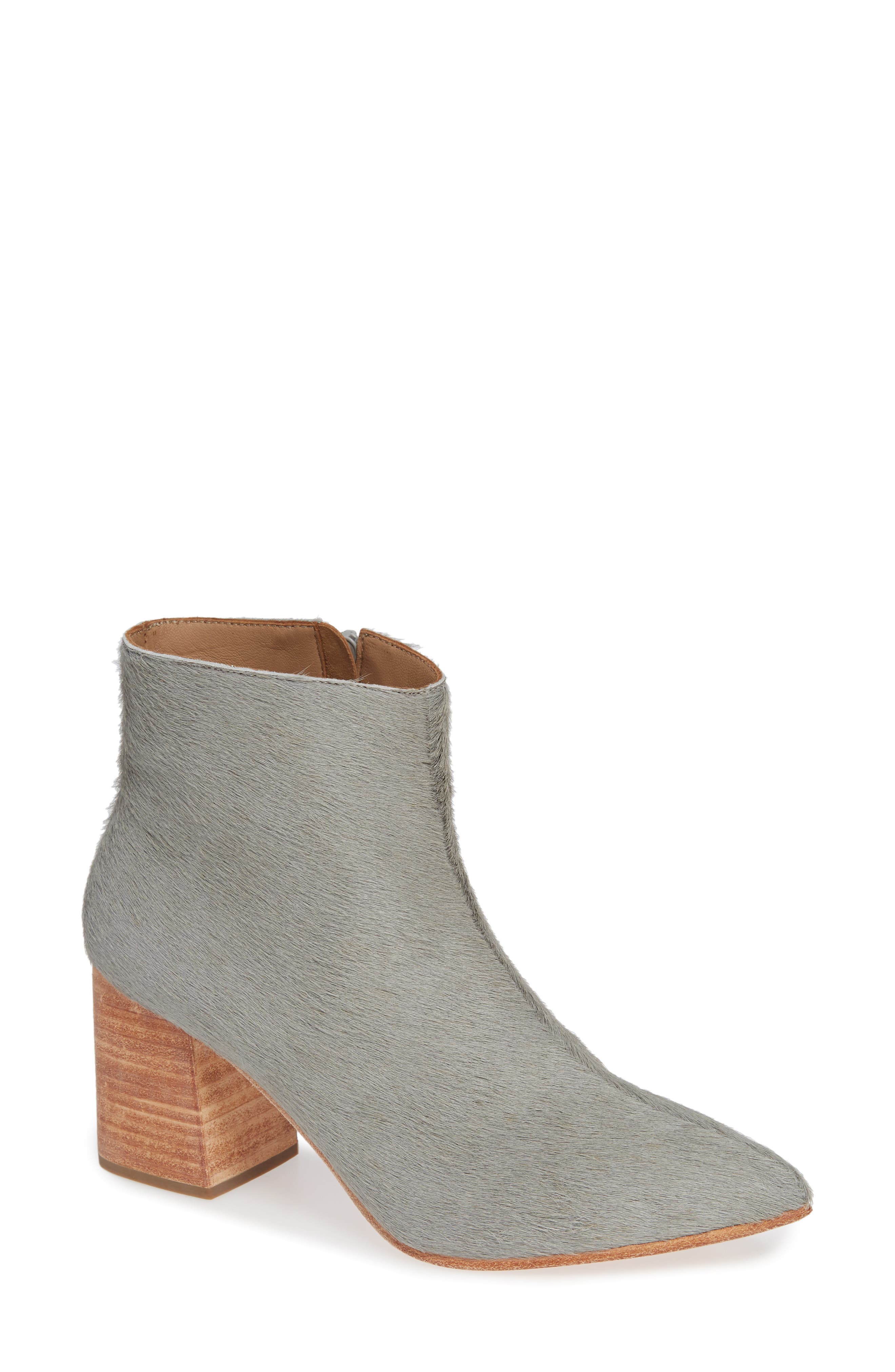 Huma Blanco Vania Genuine Calf Hair Bootie