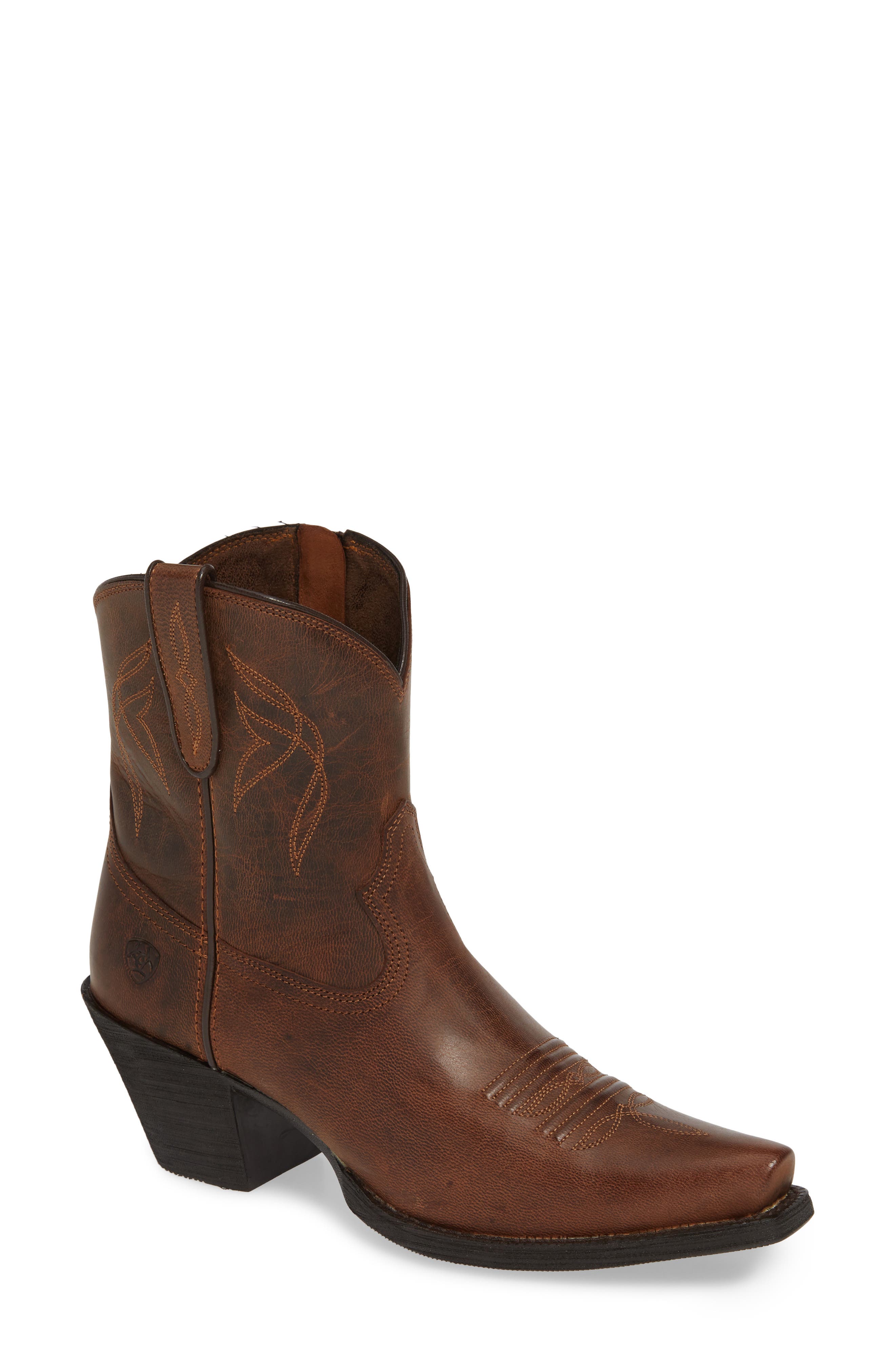 Ariat Lovely Western Boot- Brown