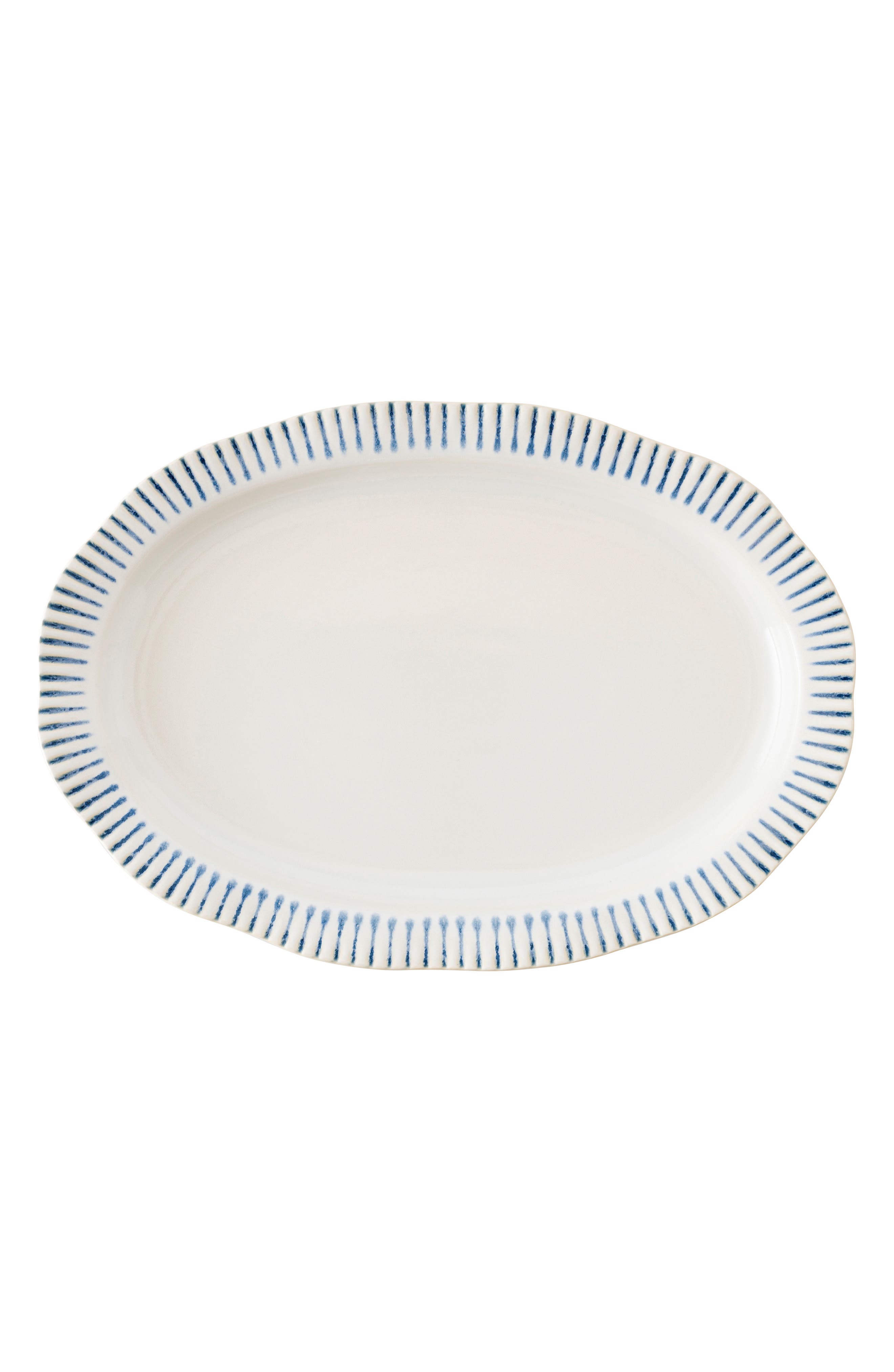 Wanderlust Collection - Sitio Stripe Stoneware Platter