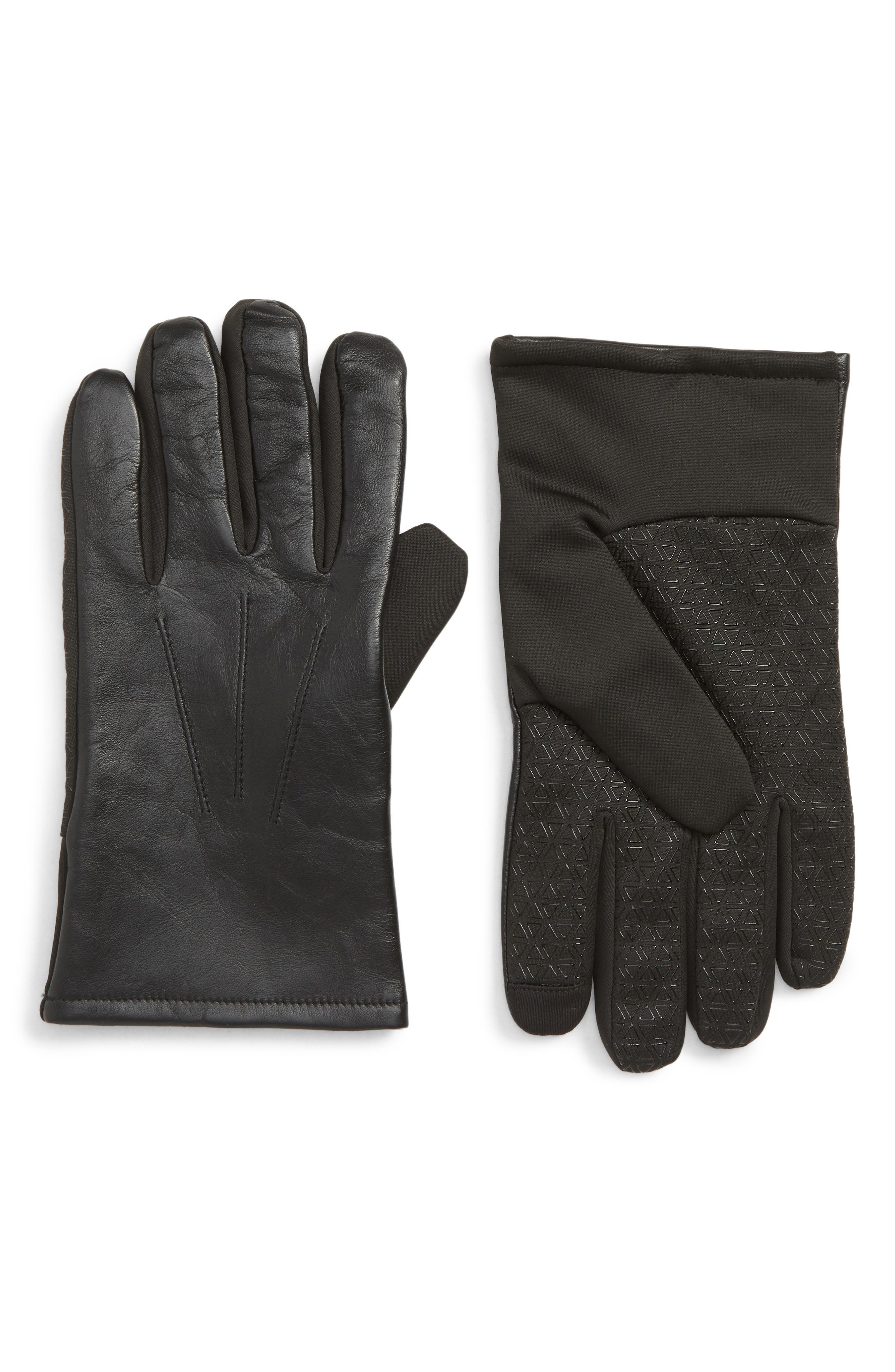 Nordstrom Shop Robson Tech Touch Commuter Gloves, Black
