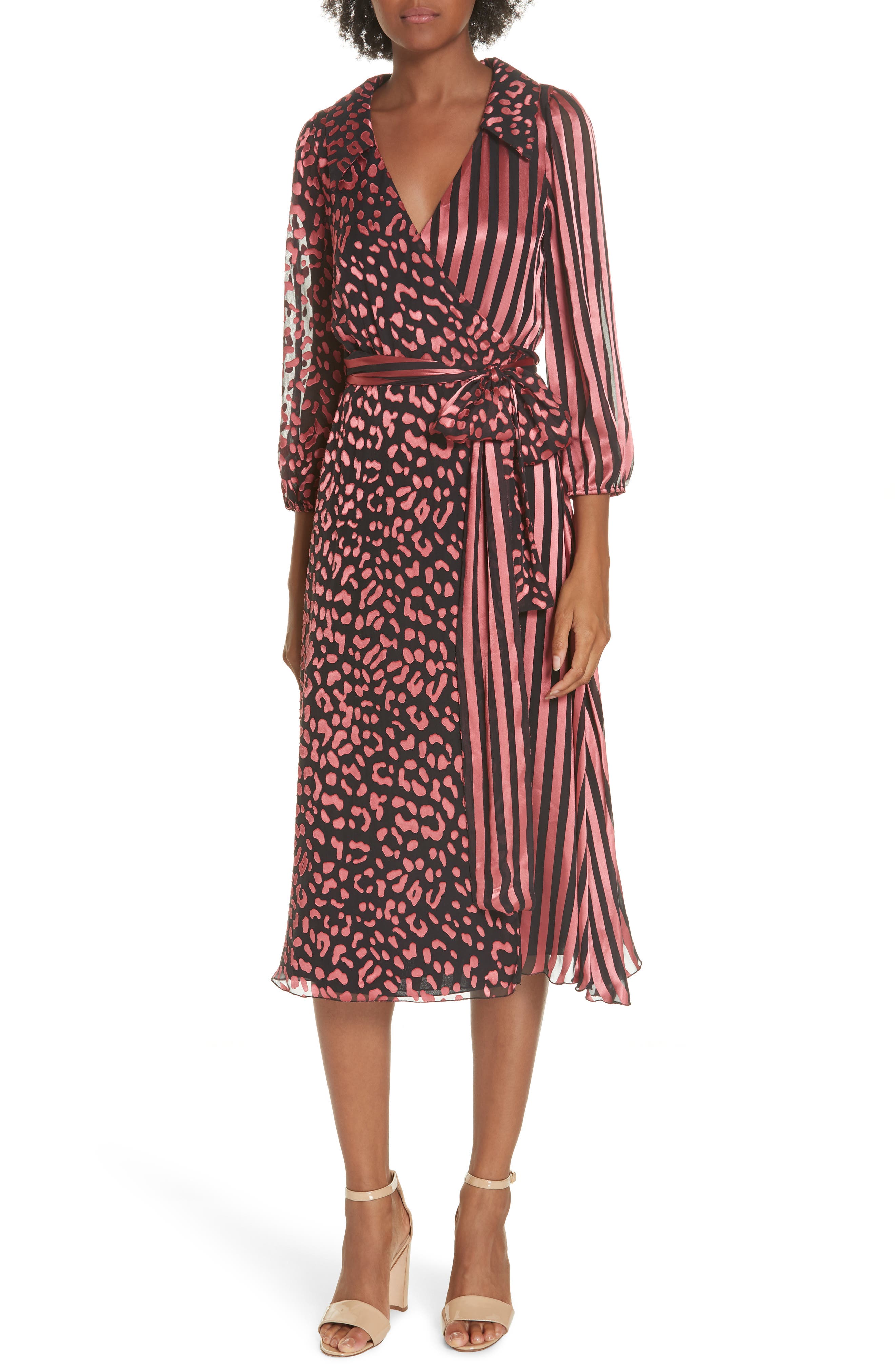 Alice + Olivia Abigail Wrap Dress
