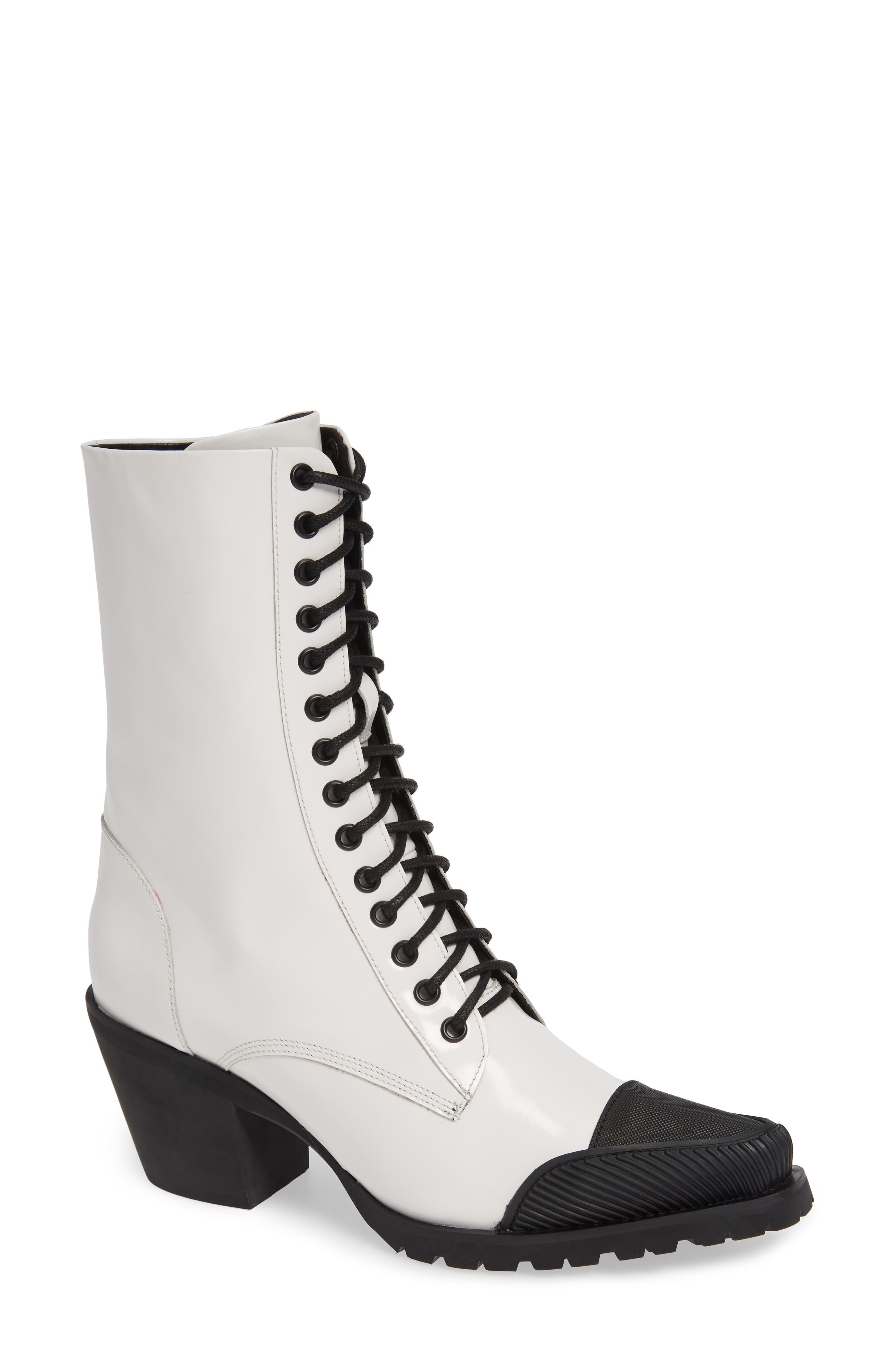 Jeffrey Campbell Vestal Boot, White