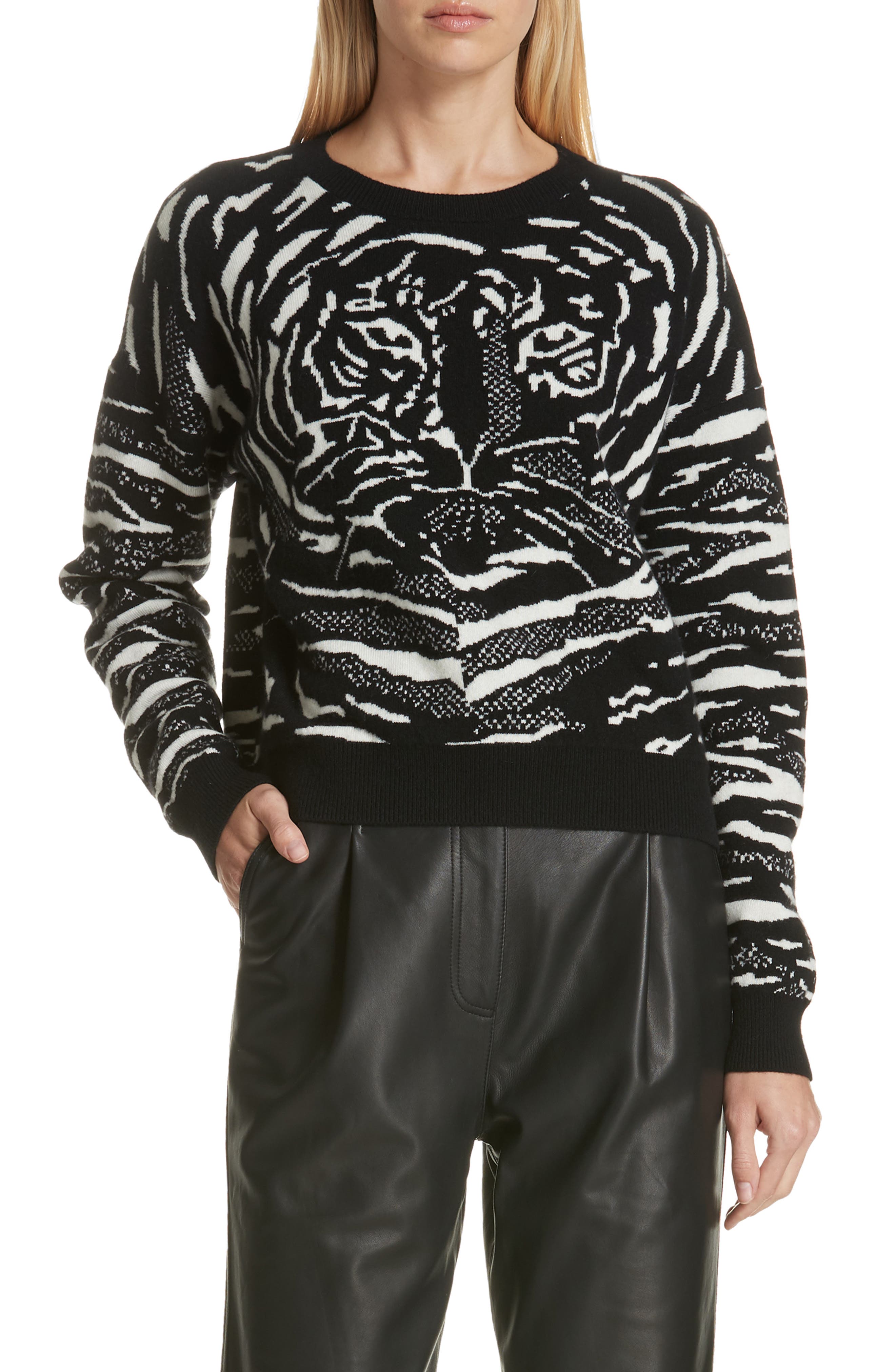 Robert Rodriguez Wool & Cashmere Sweater, Black