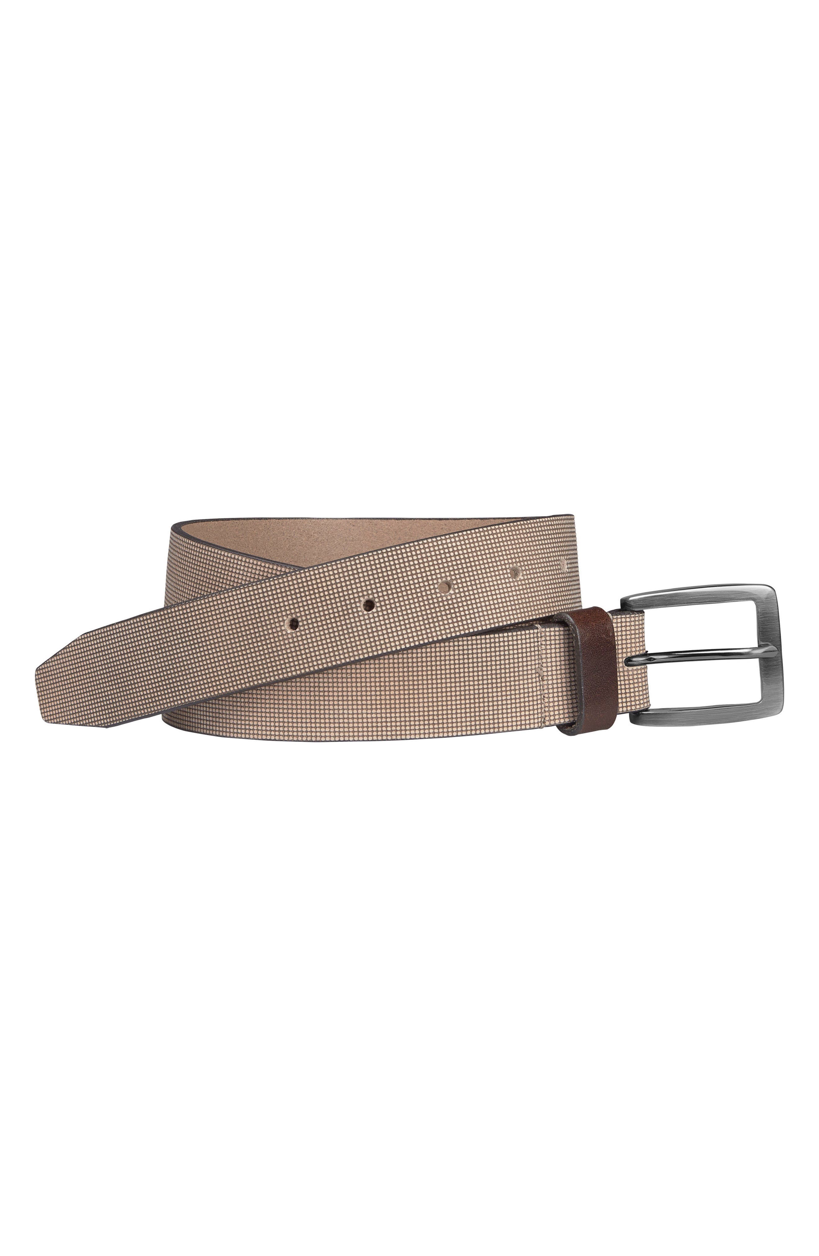 Johnston & Murphy Leather Belt