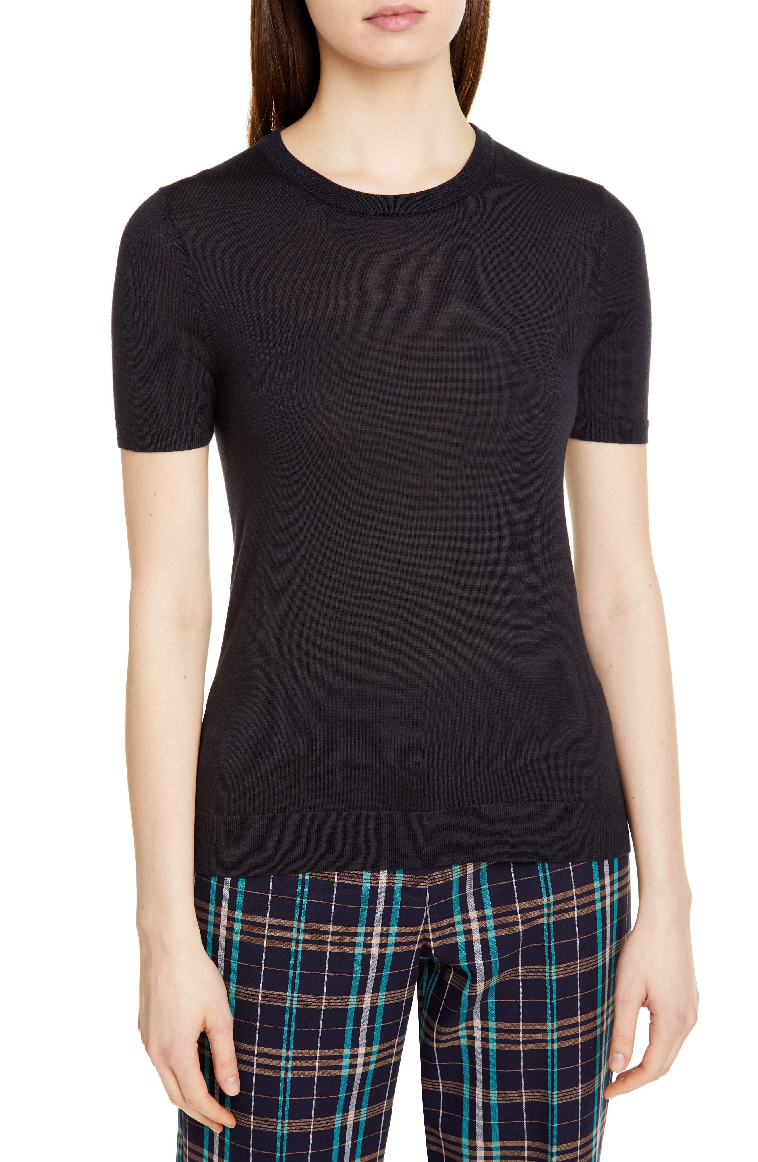 Boss Falyssa Merino Wool Knit Sweater, Blue