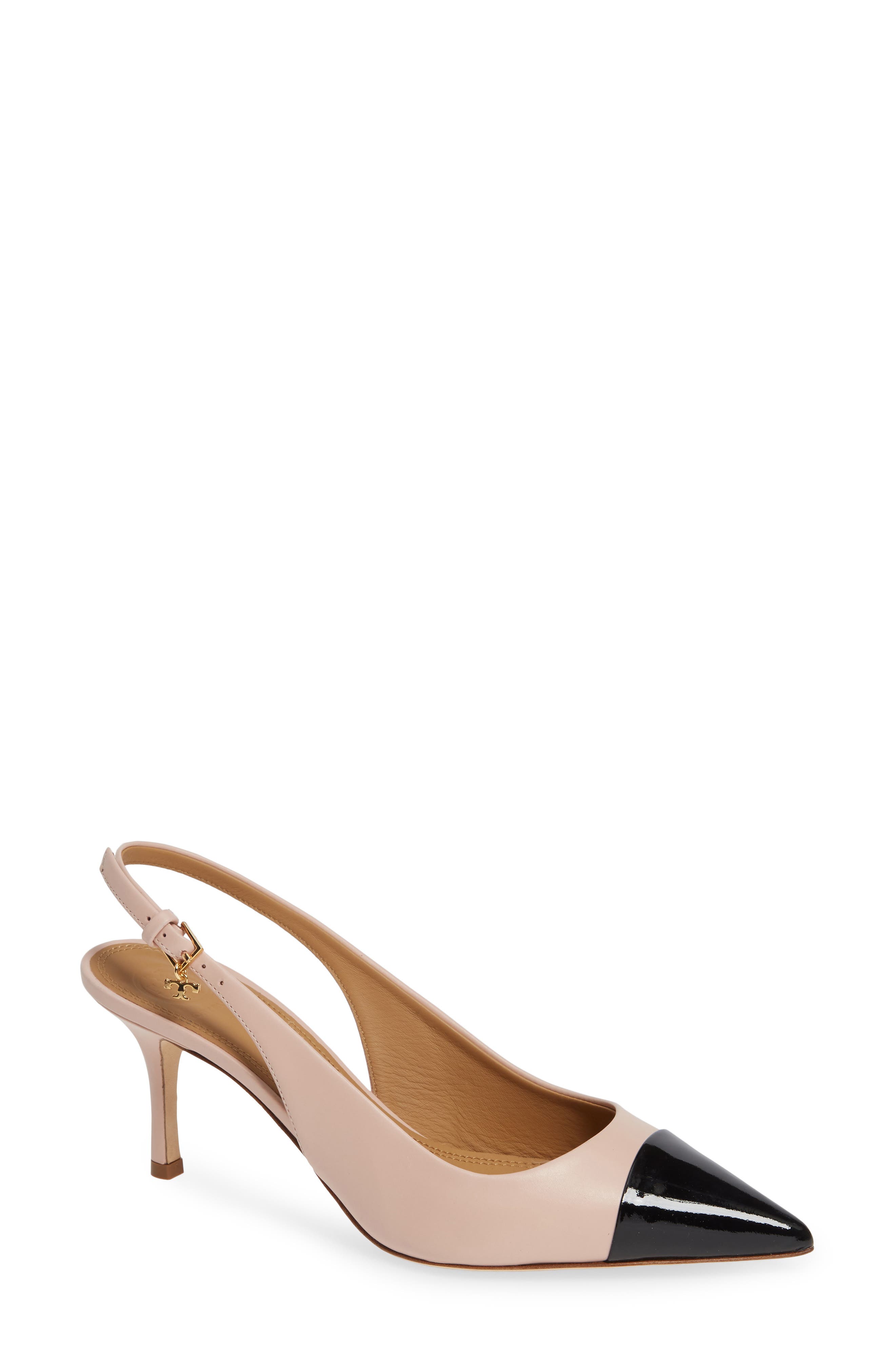 tory burch penelope cap toe slingback
