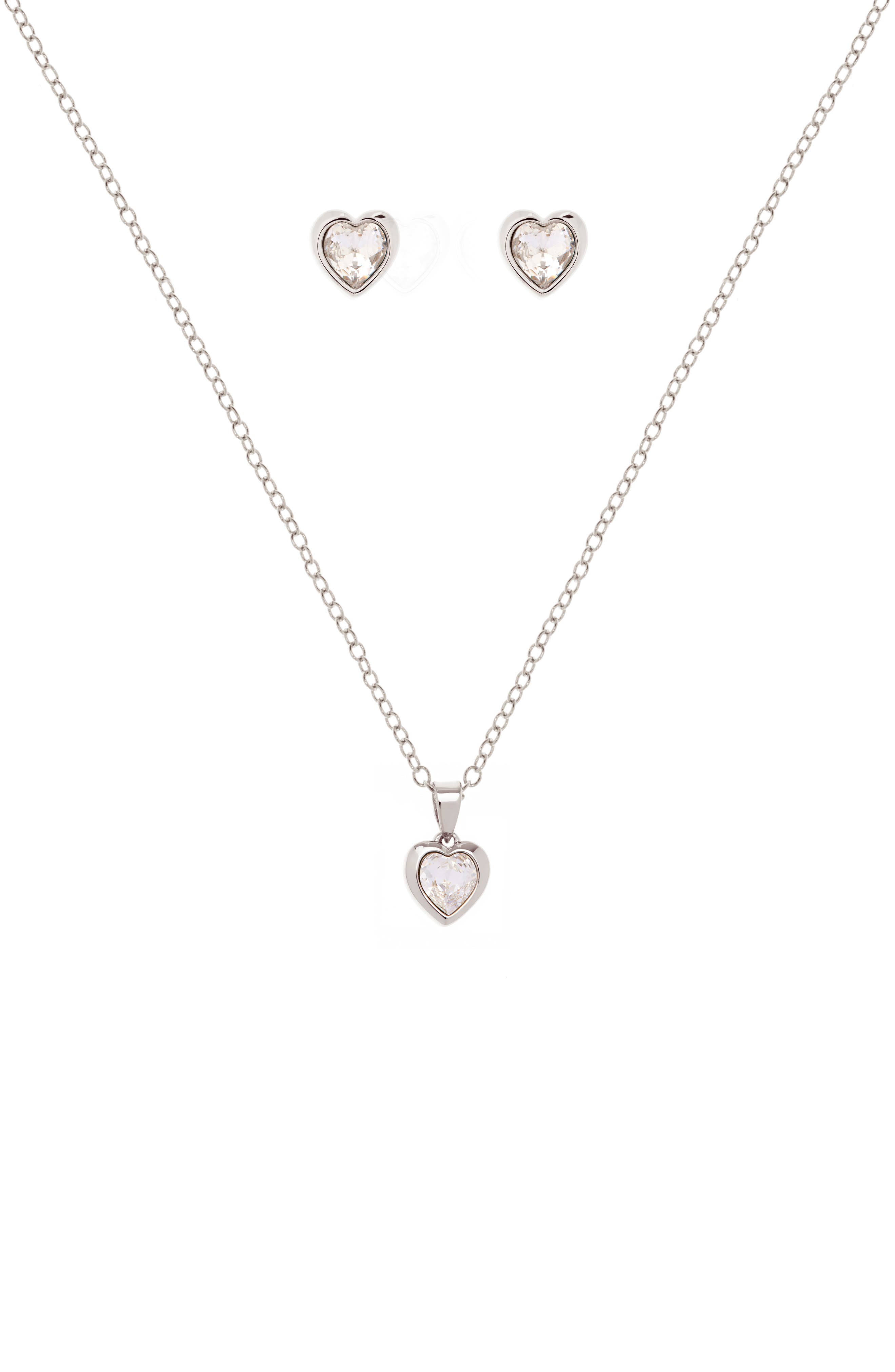 Ted Baker London Hadeya Sweetheart Earrings & Necklace Gift Set