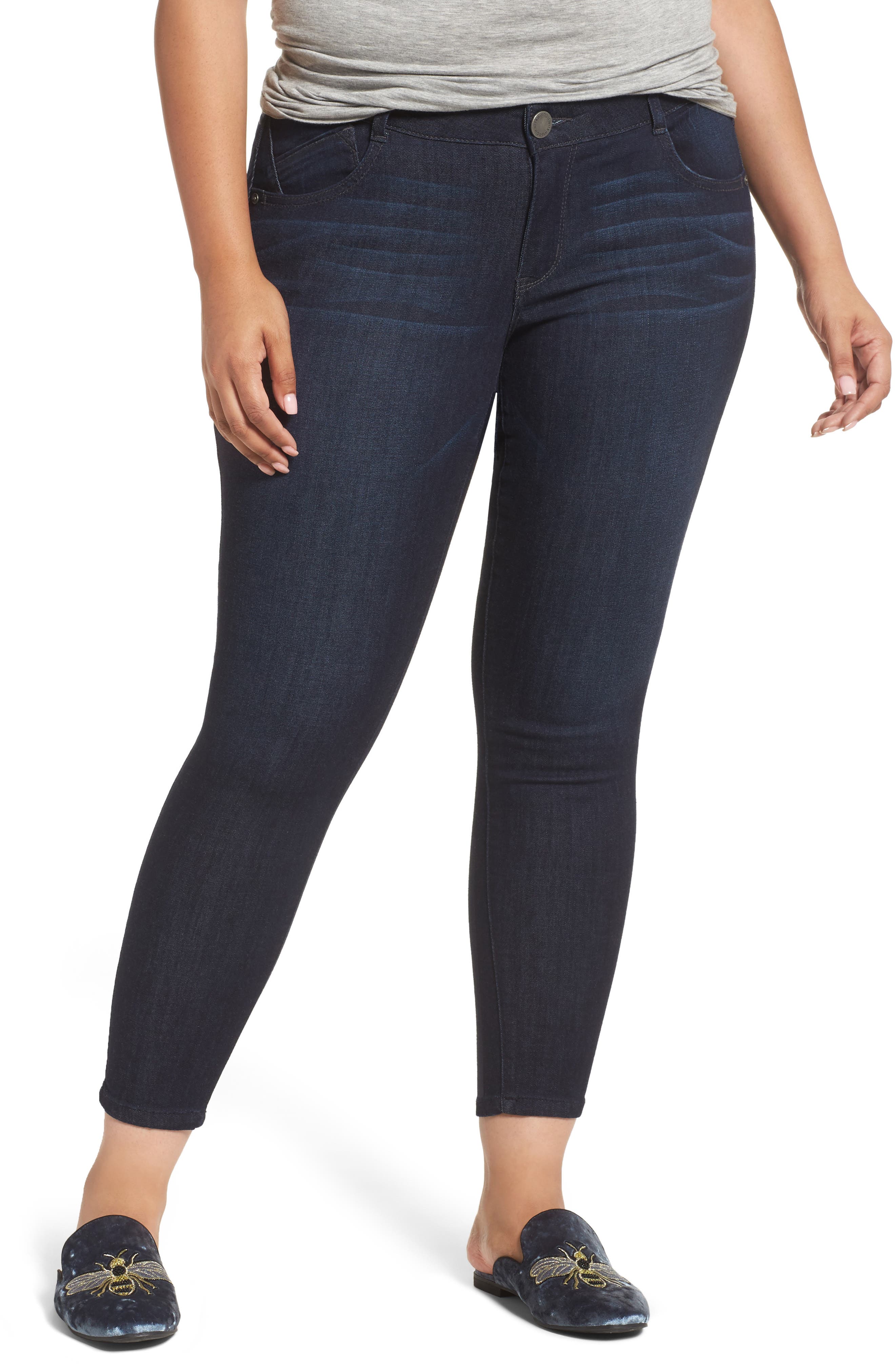 Wit & Wisdom Absolution Ankle Skimmer Jeans (Plus Size) (Nordstrom