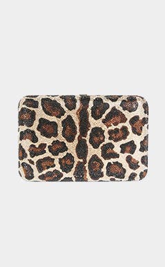Crystal Leopard Box Clutch from Judith Leiber