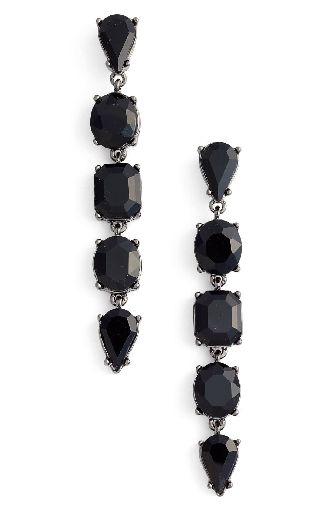 Nordstrom Crystal Linear Drop Earrings Nordstrom