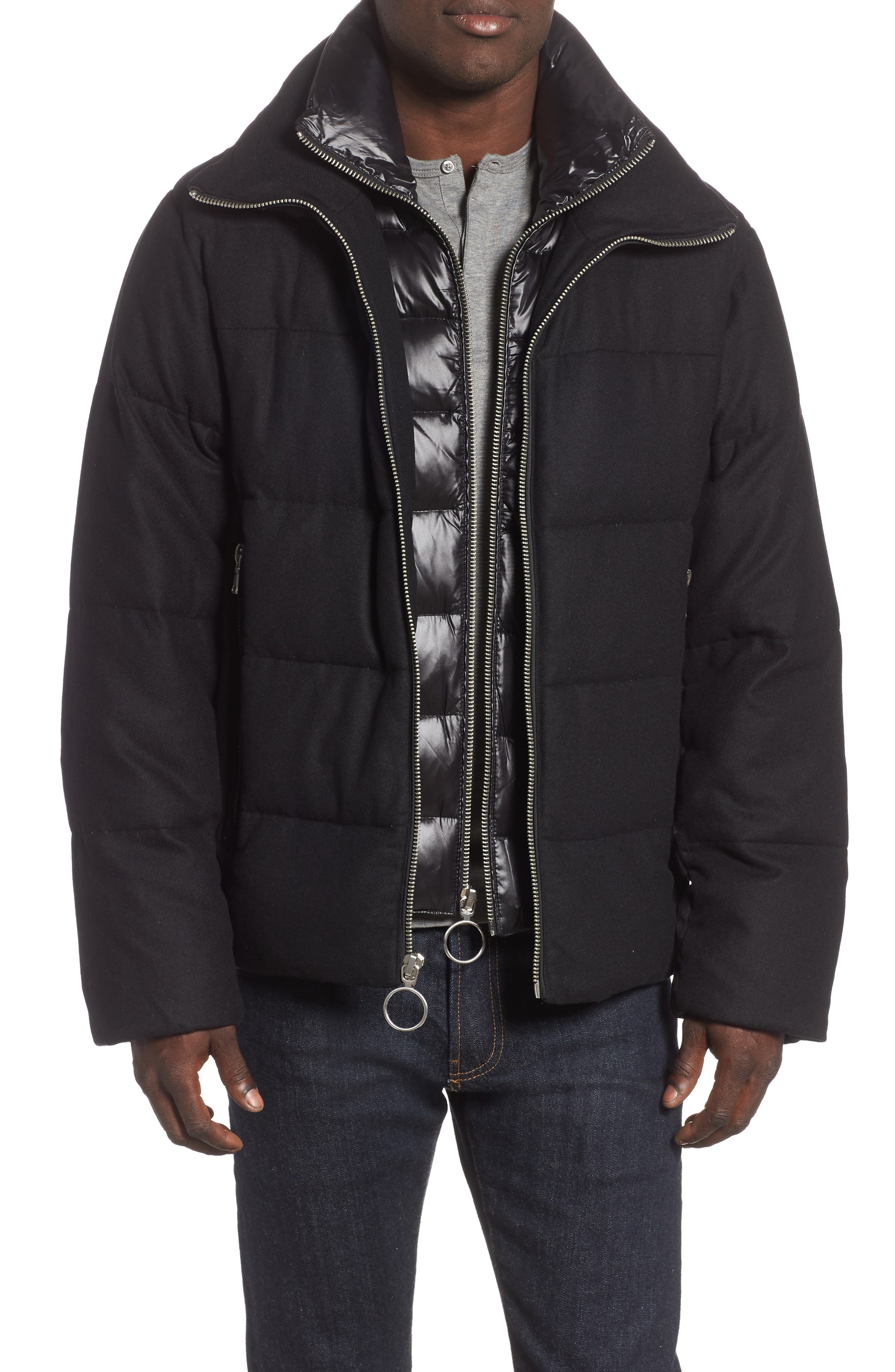 The Very Warm Wool Blend Puffer Jacket