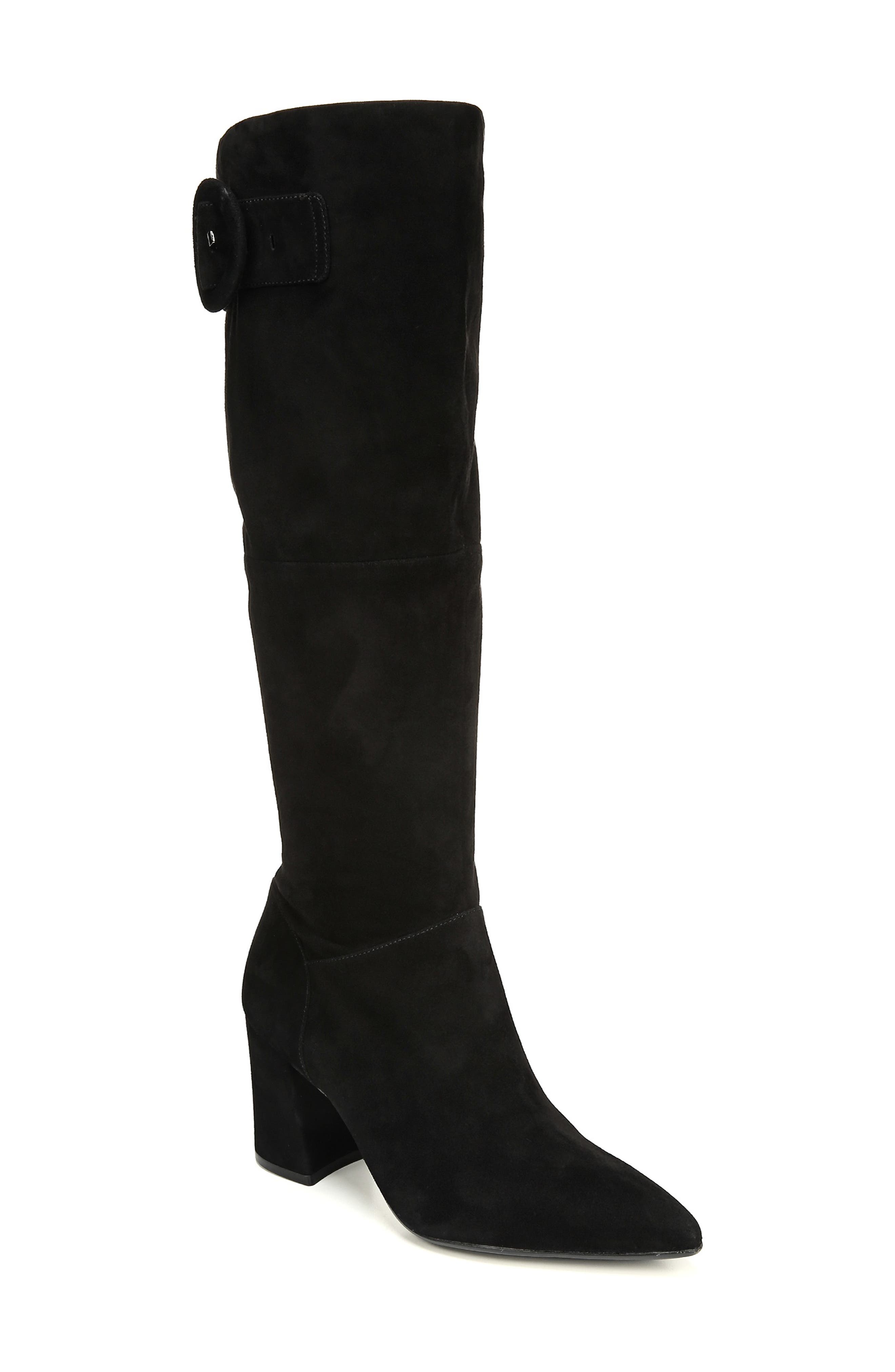 Naturalizer Harlowe Boot, Wide Calf- Black