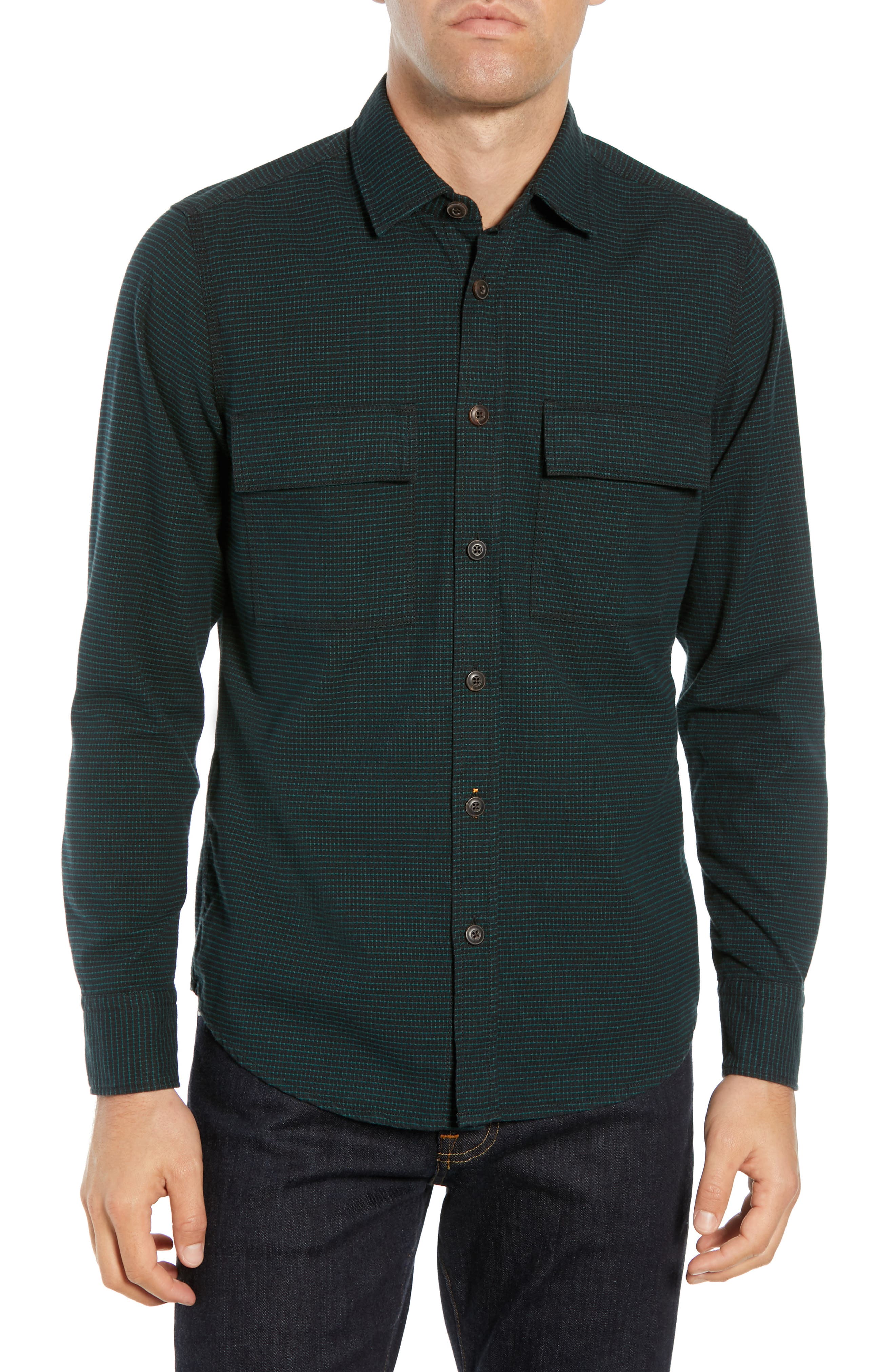 Boss Rebus-C Regular Fit Flannel Shirt