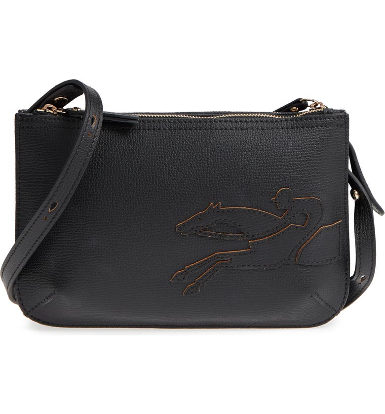 Longchamp Shop-It Leather Crossbody Bag | Nordstrom